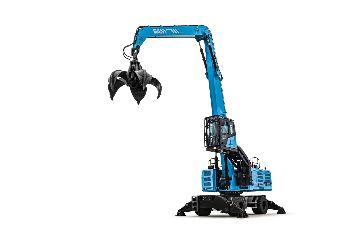 SANY SMHW40E, the all new material handler (not on the show).