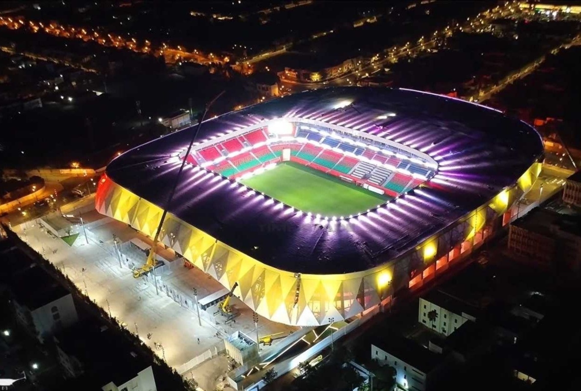 3.6 MW of backup power for the Moulay El Hassan Stadium in Rabat