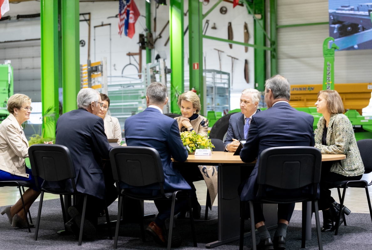 Royal Visit at JOSKIN