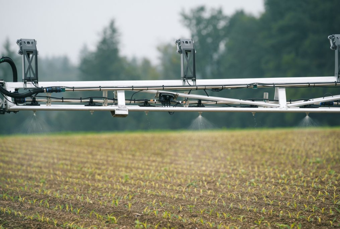 AI-based SymphonyVision targeted spraying technology from PTx brand Precision Planting