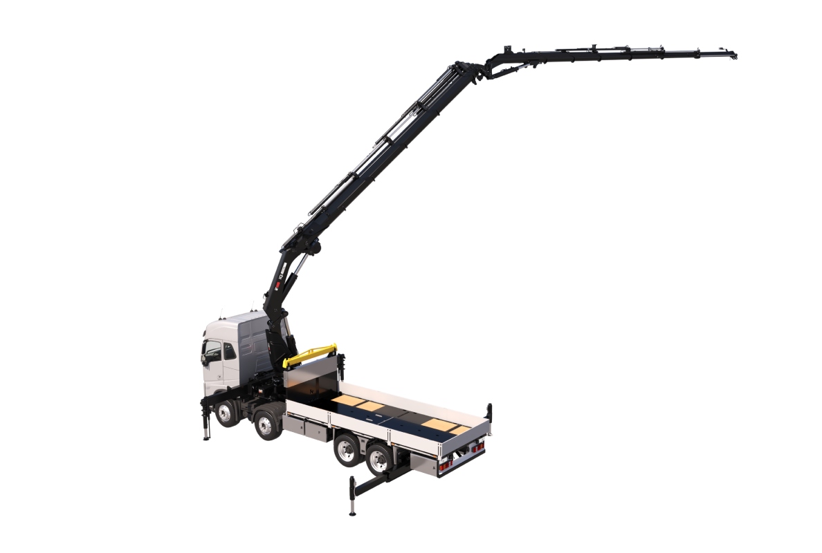 Hiab launches the new HIAB iQ.708 HIPRO 60-70 tm range loader crane