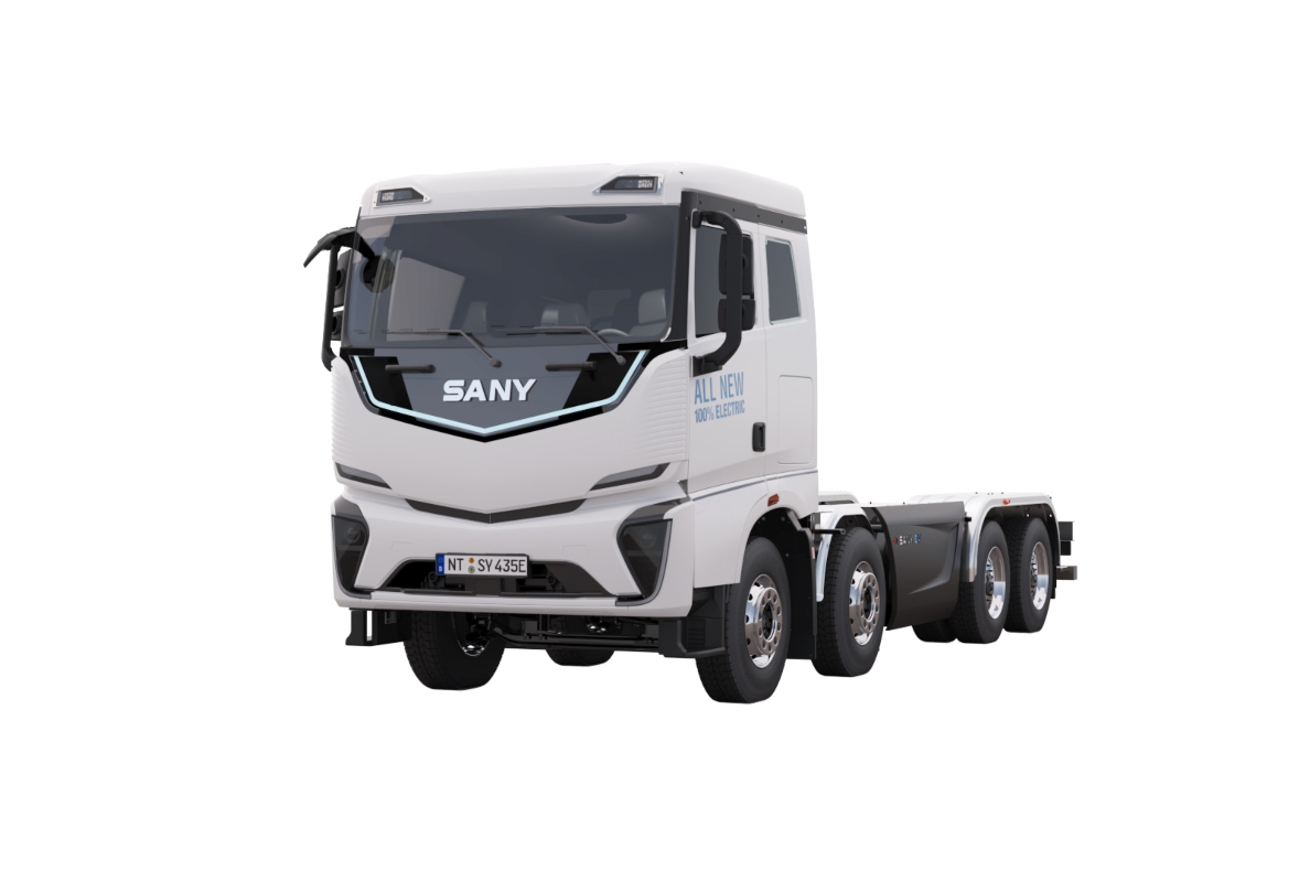 SANY eTruck e435.