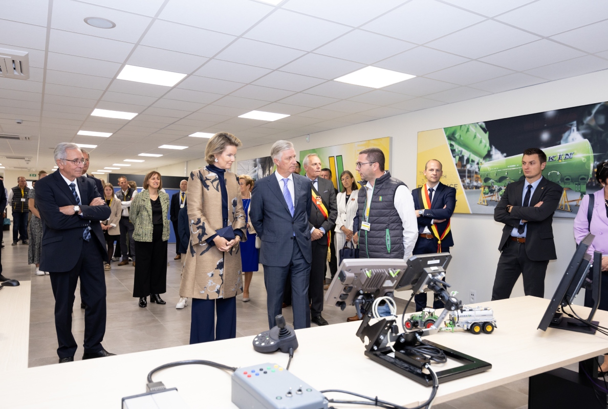 Royal Visit at JOSKIN
