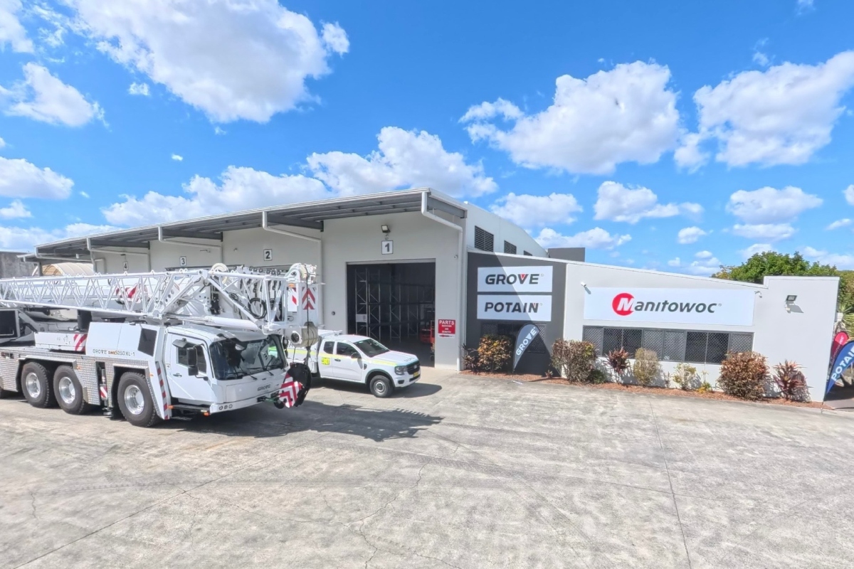 The new Manitowoc facility in Queensland, Australia