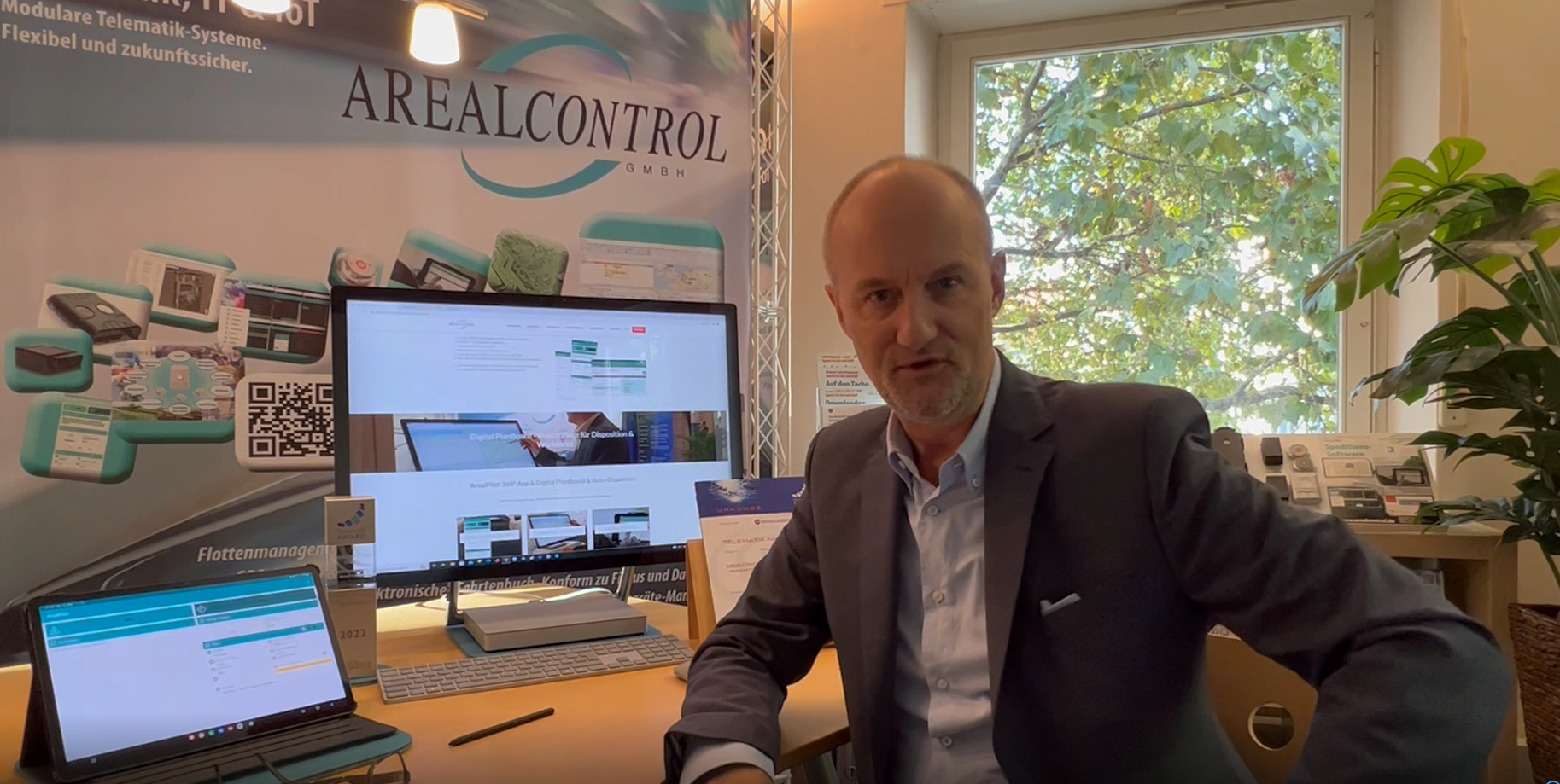 Ulric Rechtsteiner, Managing Director of AREALCONTROL GmbH