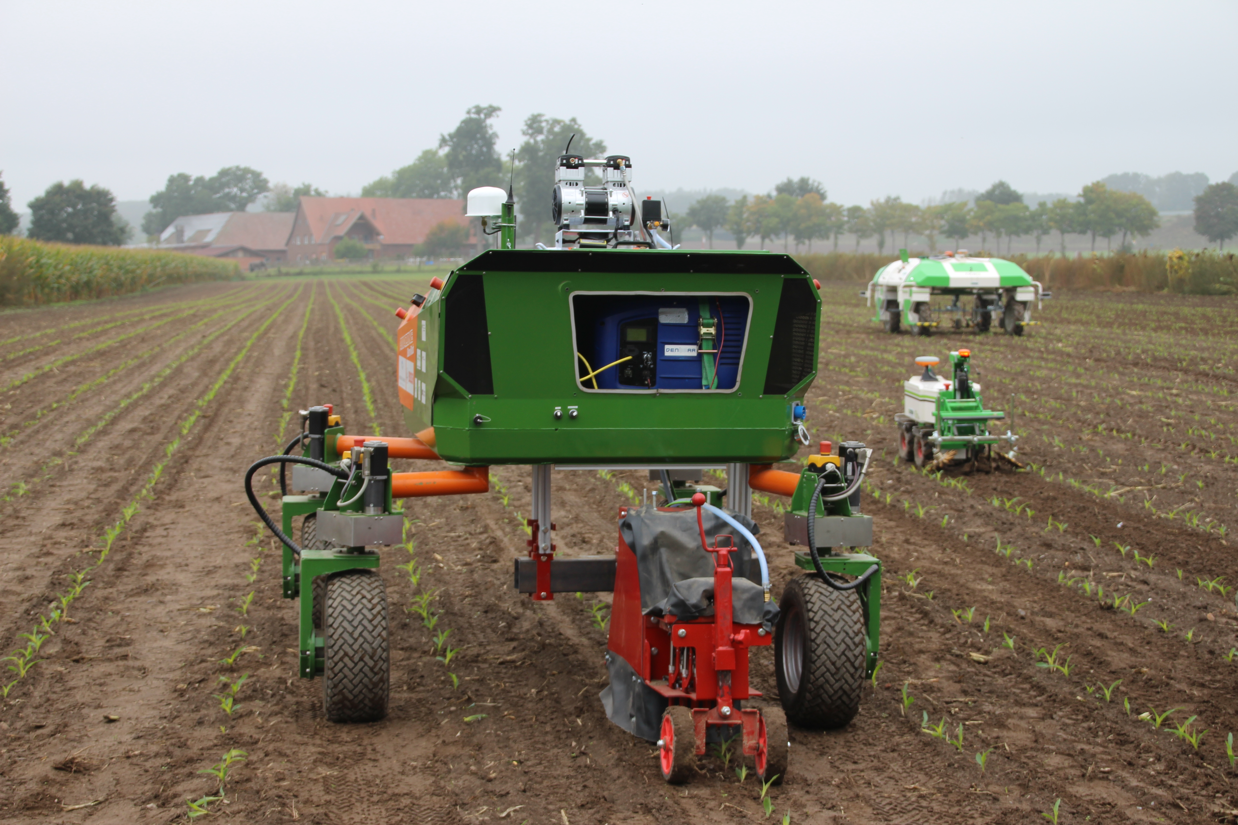 Based on innovative agricultural technology, the Agri-Gaia project explores the use of AI in agriculture. Copyright: Agrotech Valley |Experimentierfeld Agro-Nordwest