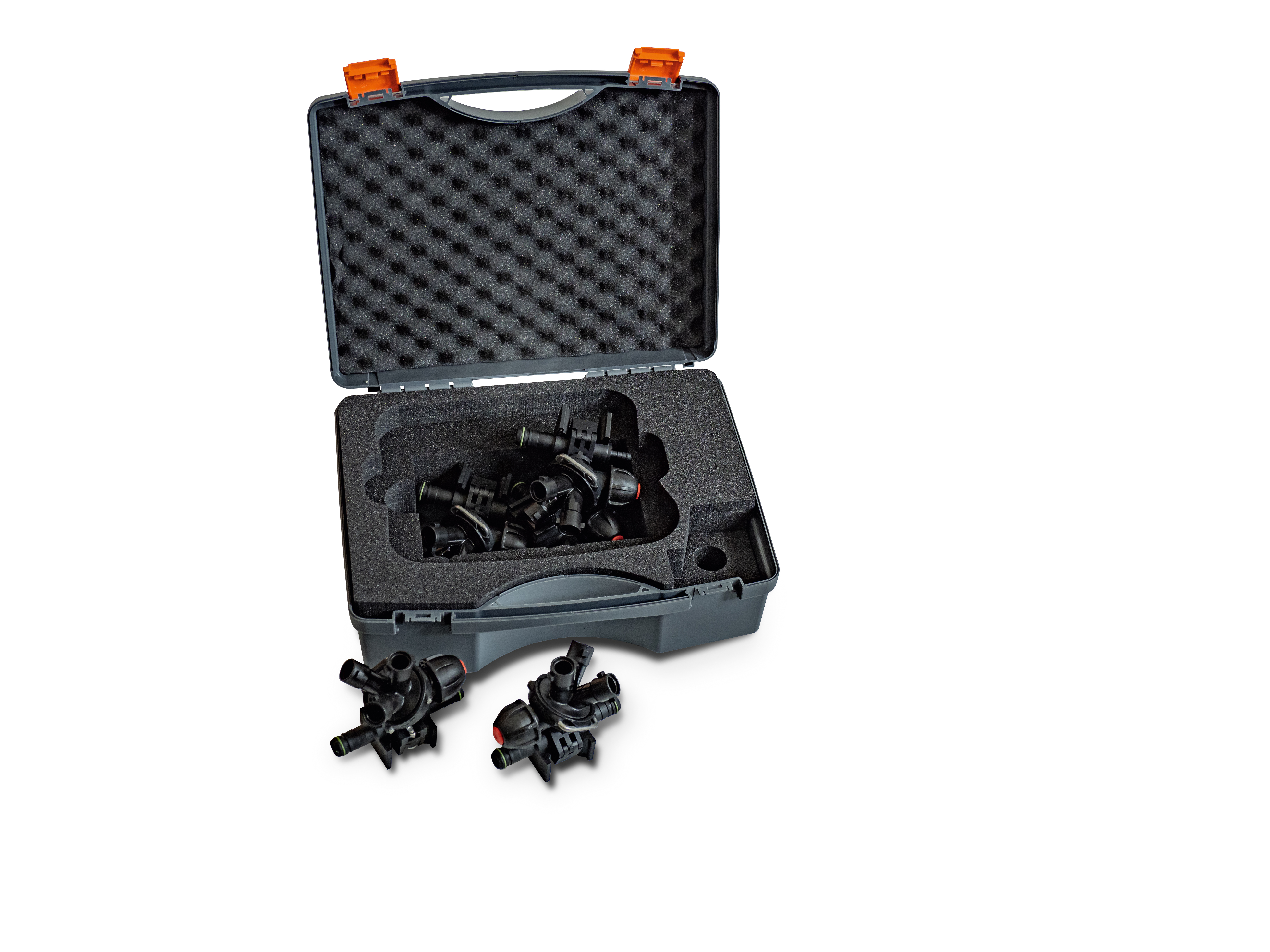 AMAZONE AidPack for electrically-controlled TG part-width section valves.