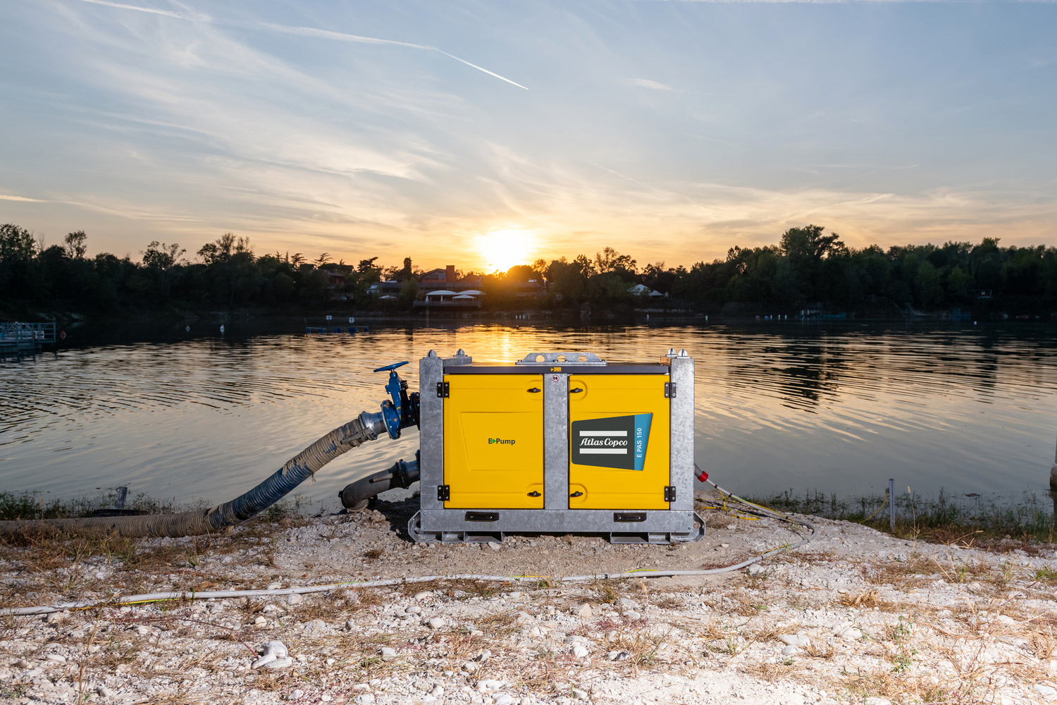 Atlas Copco launches the E-Pump, a fully electric range of self-priming dewatering pumps with a lower total cost of ownership