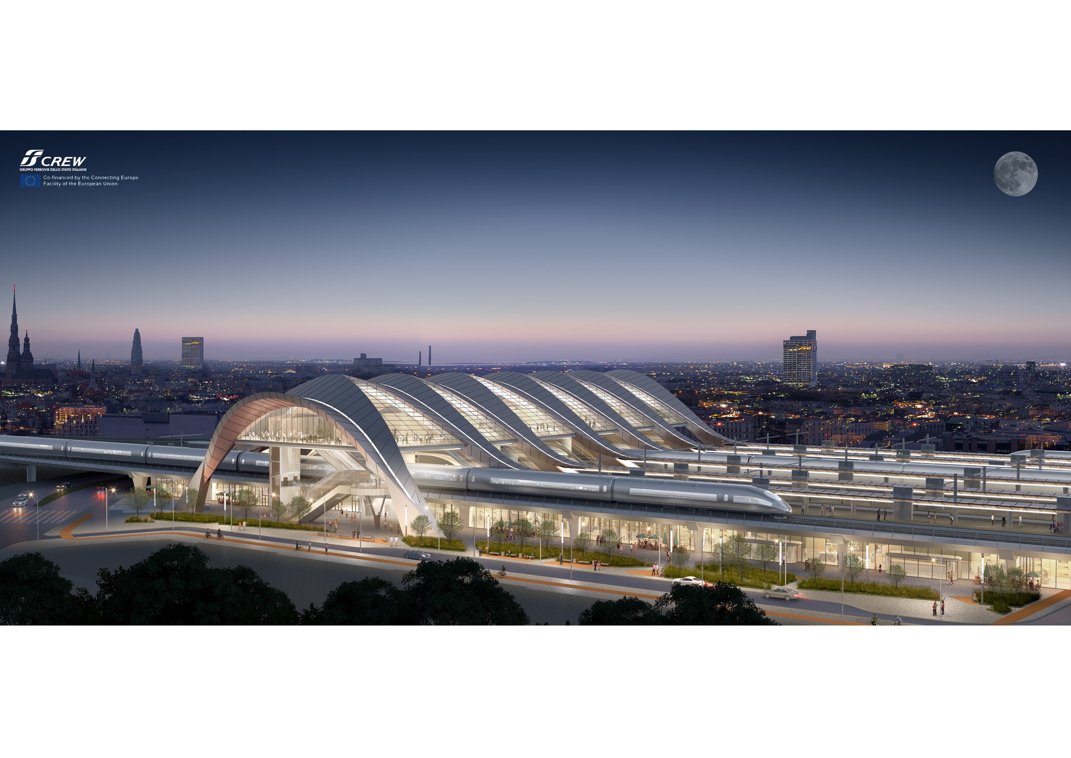 Riga Central Station is being expanded to become the largest passenger hub in the Baltic region.