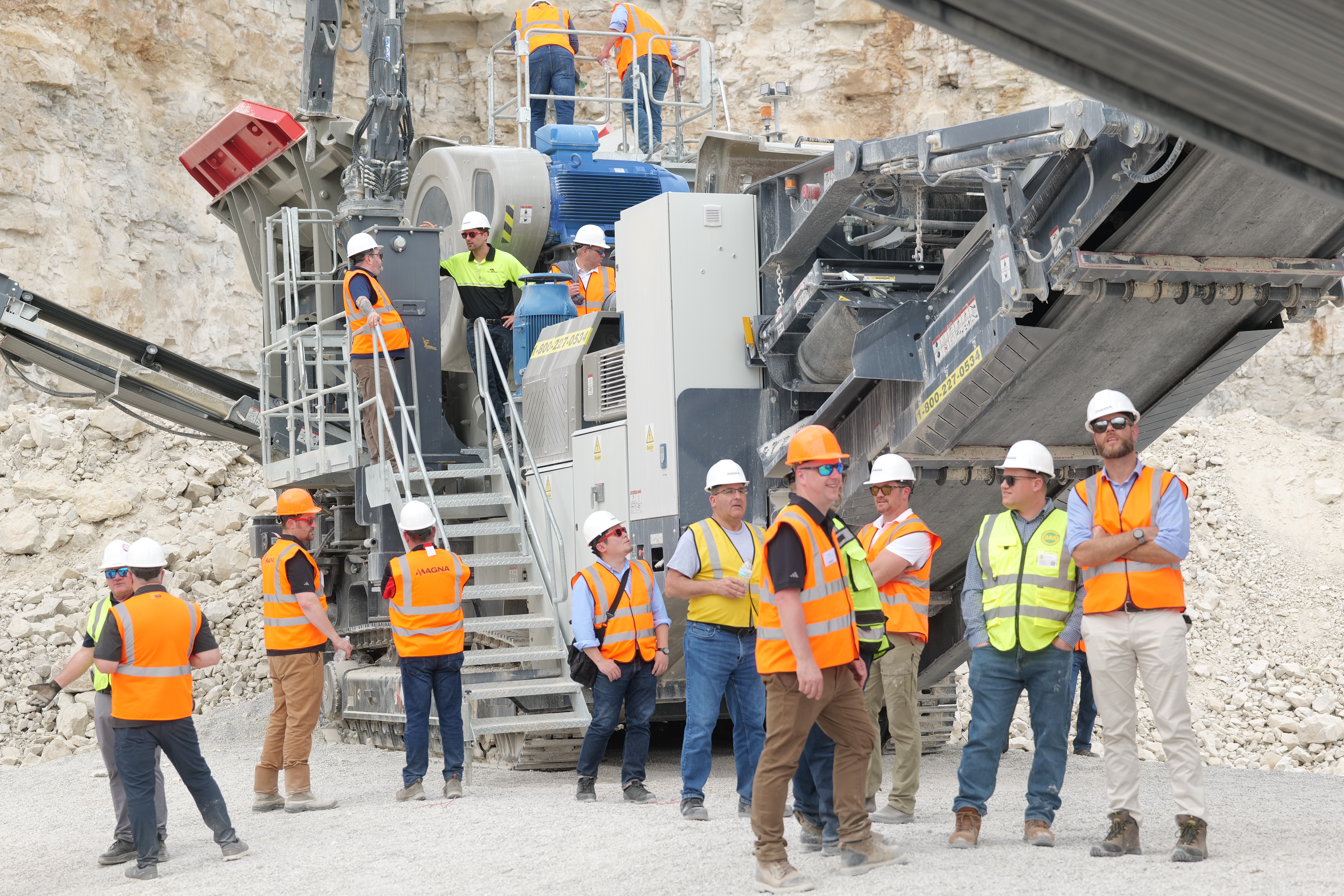  Attendees were invited to closely interact with the equipment on show, receive a comprehensive overview of the equipment range, and meet with technical and support teams.