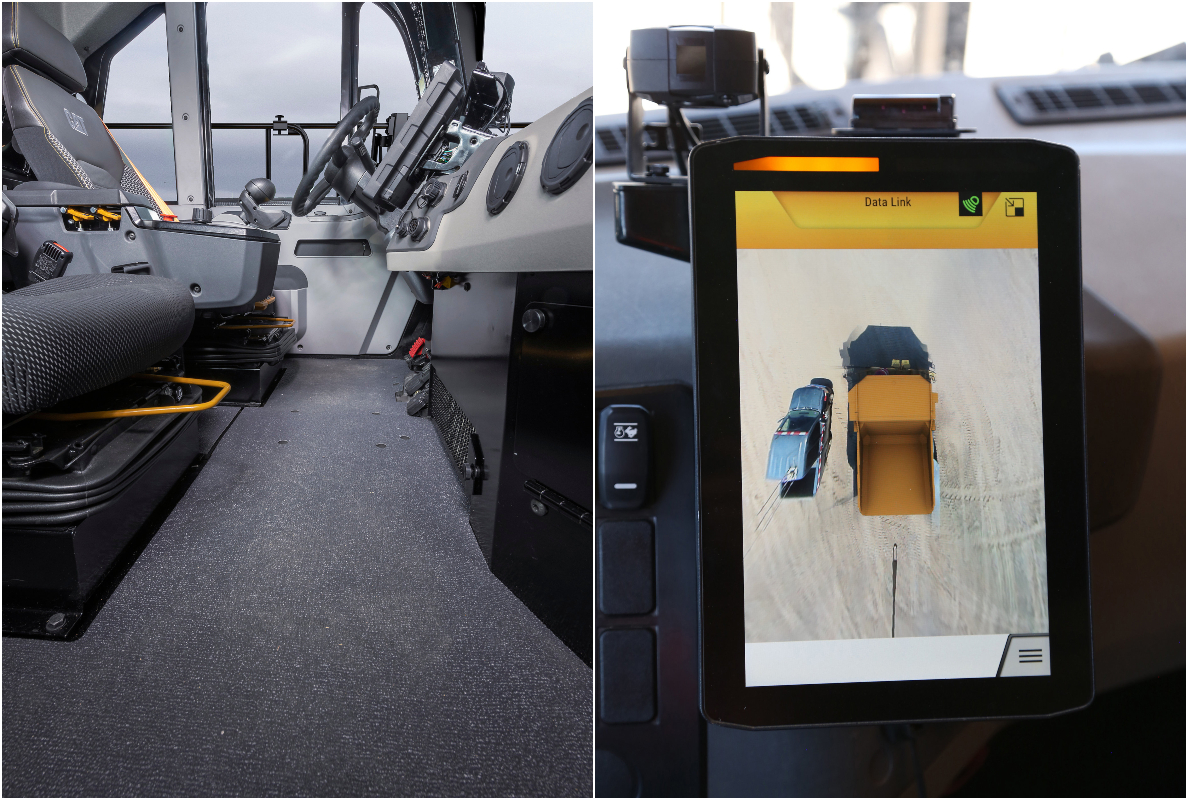 Next Generation cab for Cat Mining Trucks <br> Image source: Caterpillar UK Ltd.
