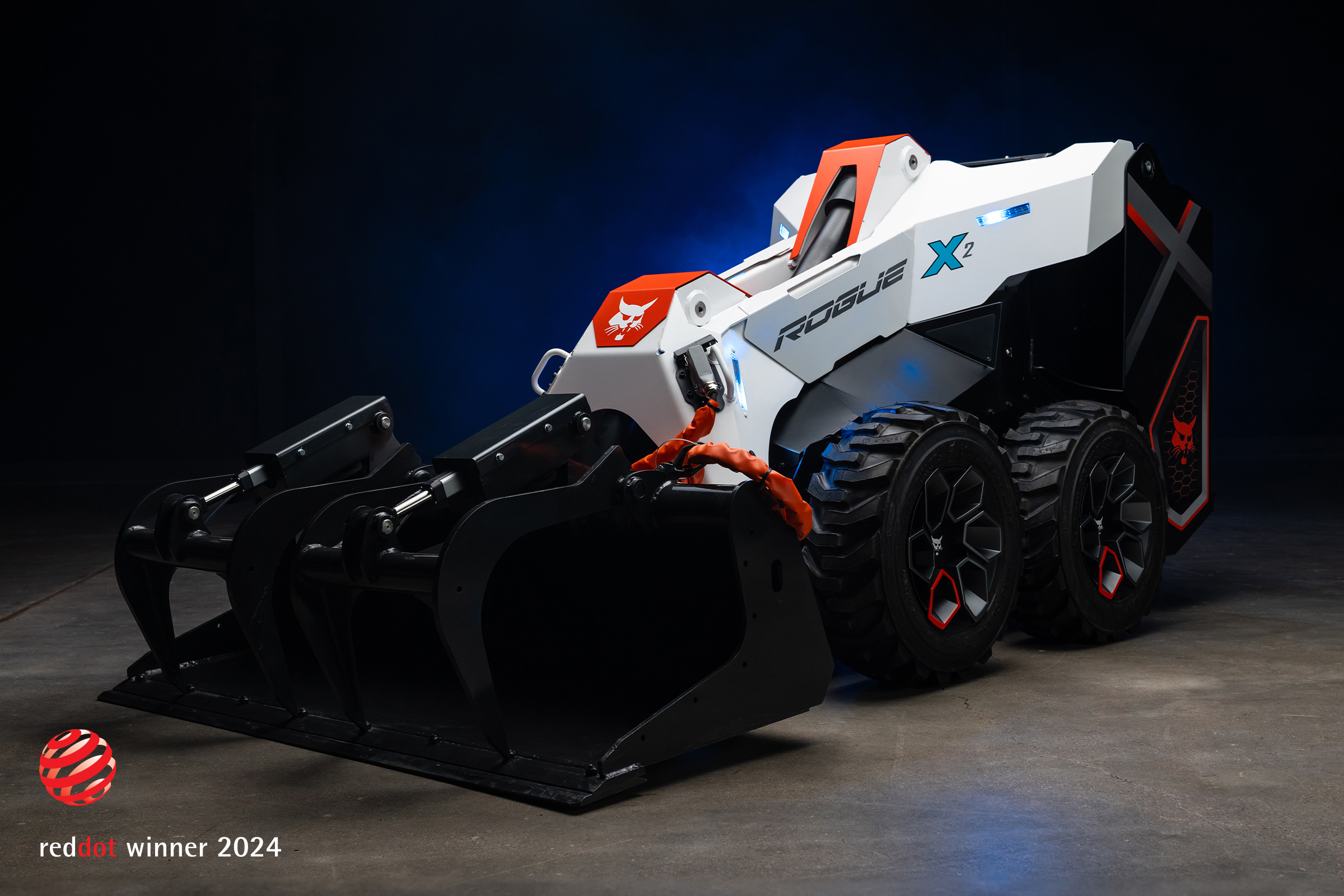Bobcat Wins Prestigious Red Dot Design Award for RogueX2 Loader Concept
