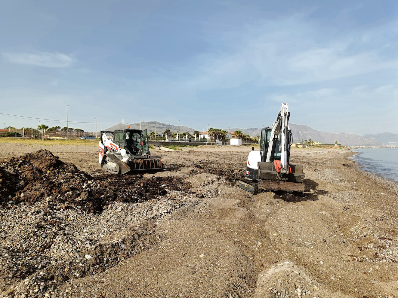 Bobcat E35z Mini-Excavator and T66 Compact Loader