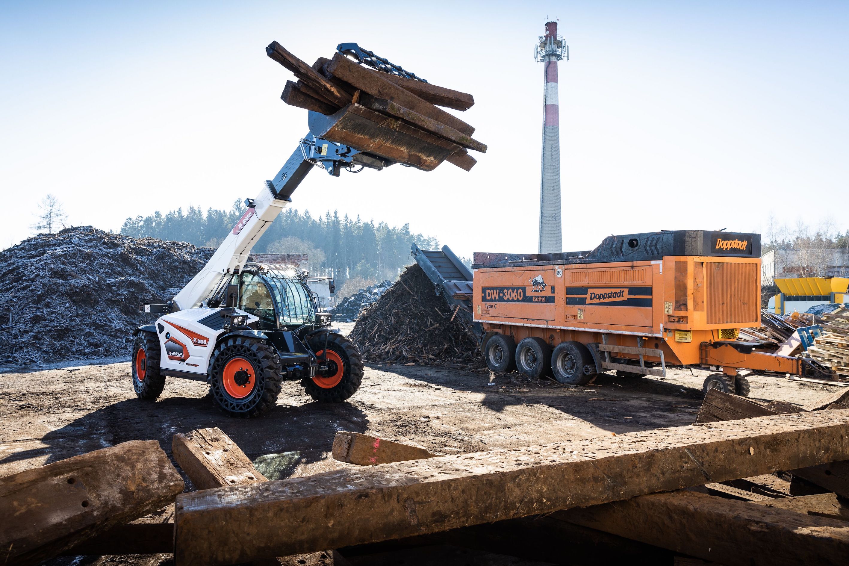 Bobcat Waste Expert Telehandlers