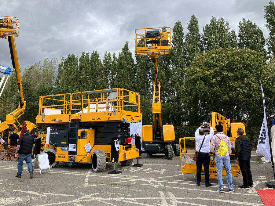 Haulotte booth Vertikal Days