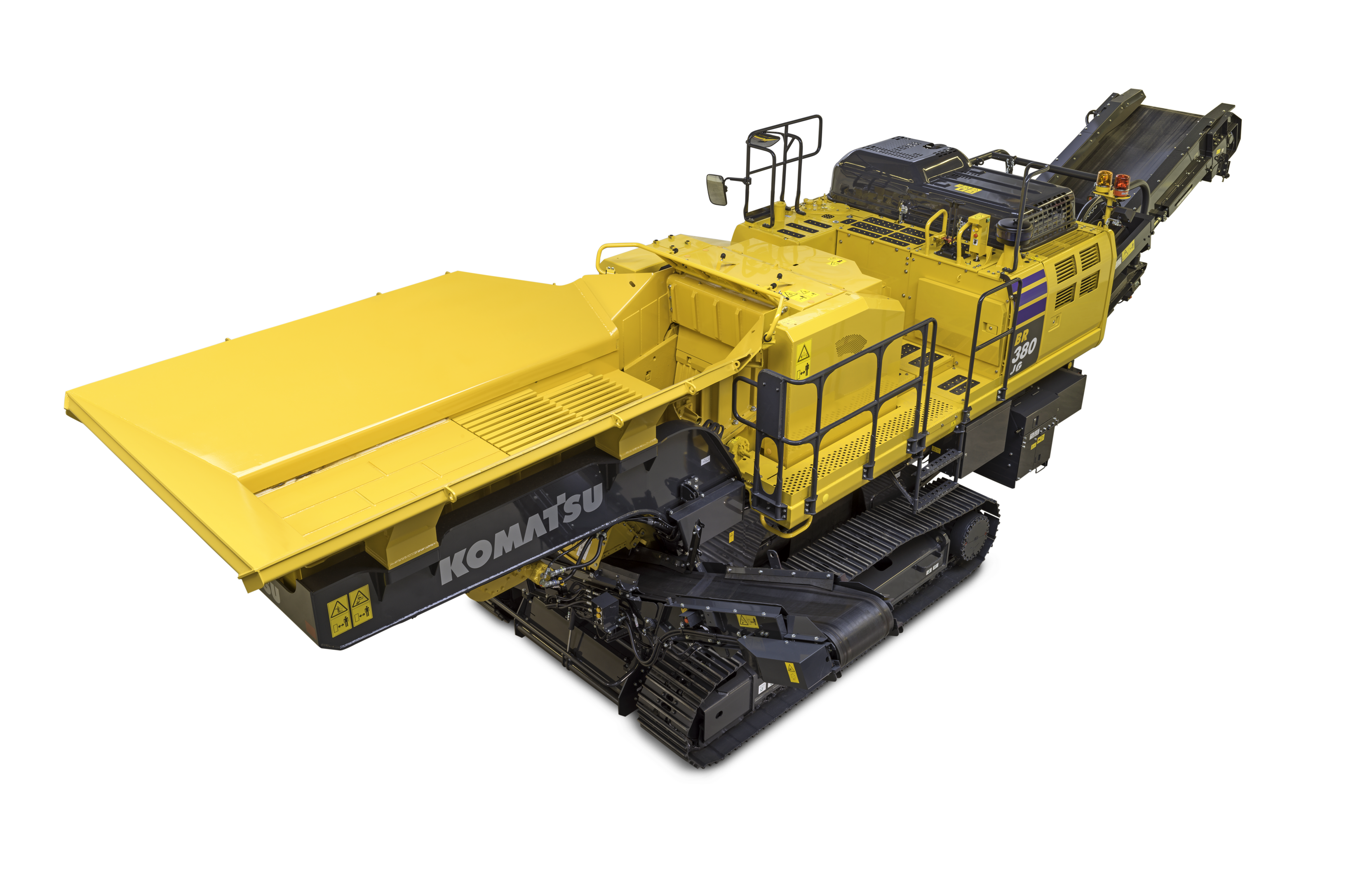  Komatsu BR380JG-3 mobile jaw crusher