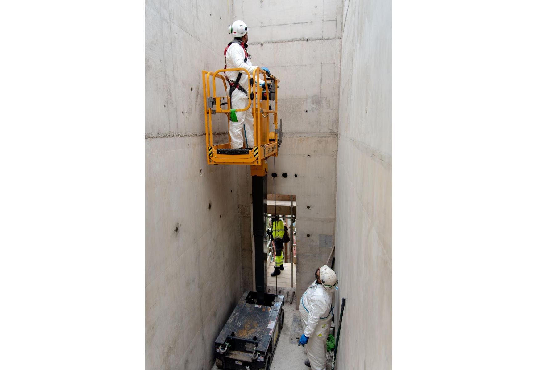 Haulotte machines selected for a large nuclear project 