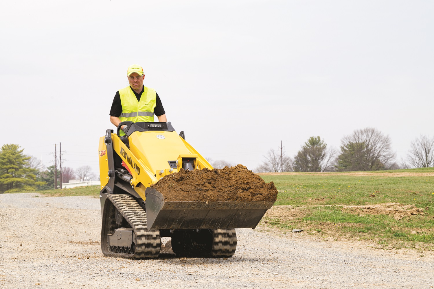 New Holland Construction C314 Mini Track Loader Now Available in North America<br>IMAGE SOURCE: New Holland