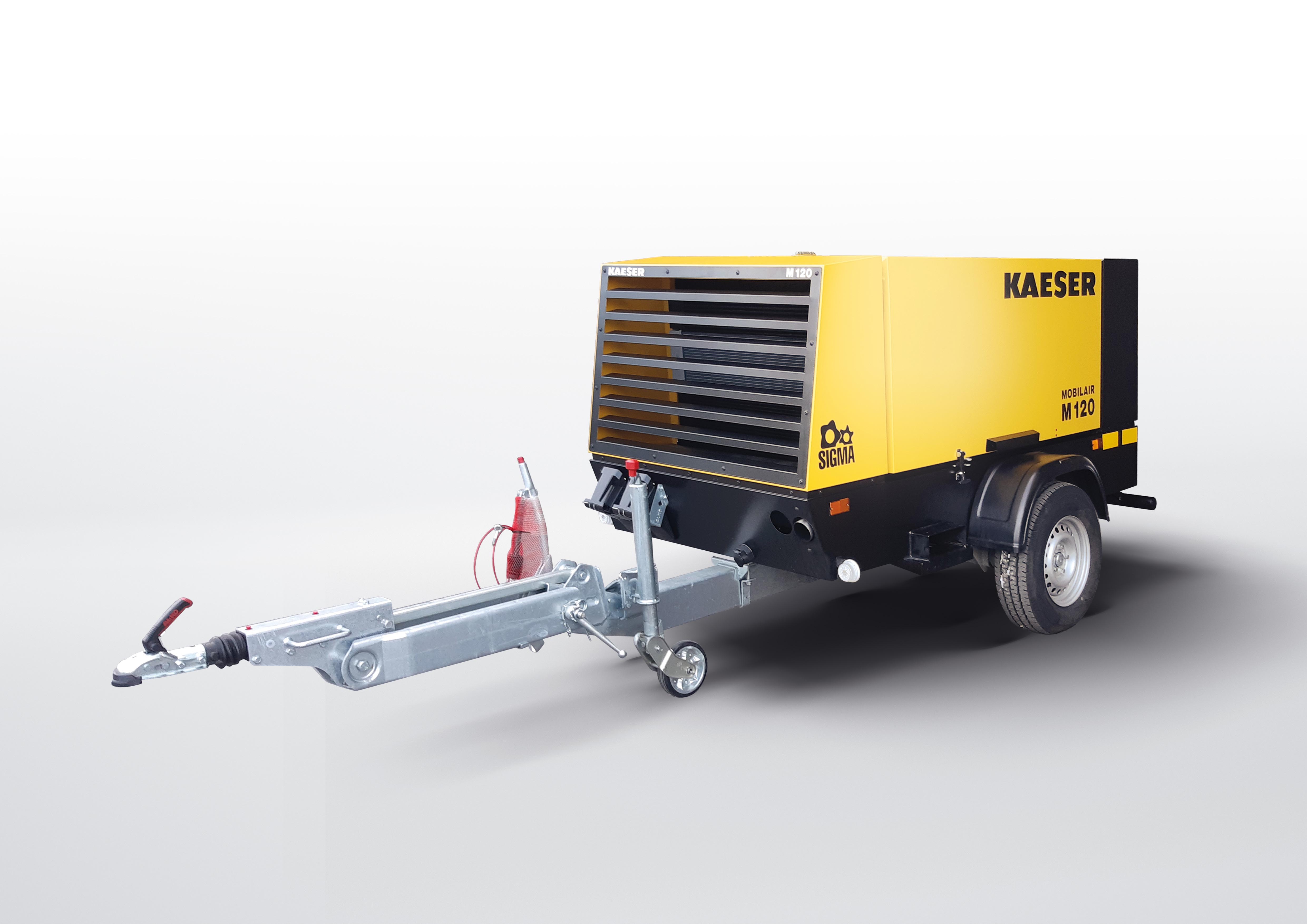 The M120 is a high-performance portable compressor that can run on fuel with a high sulphur content.