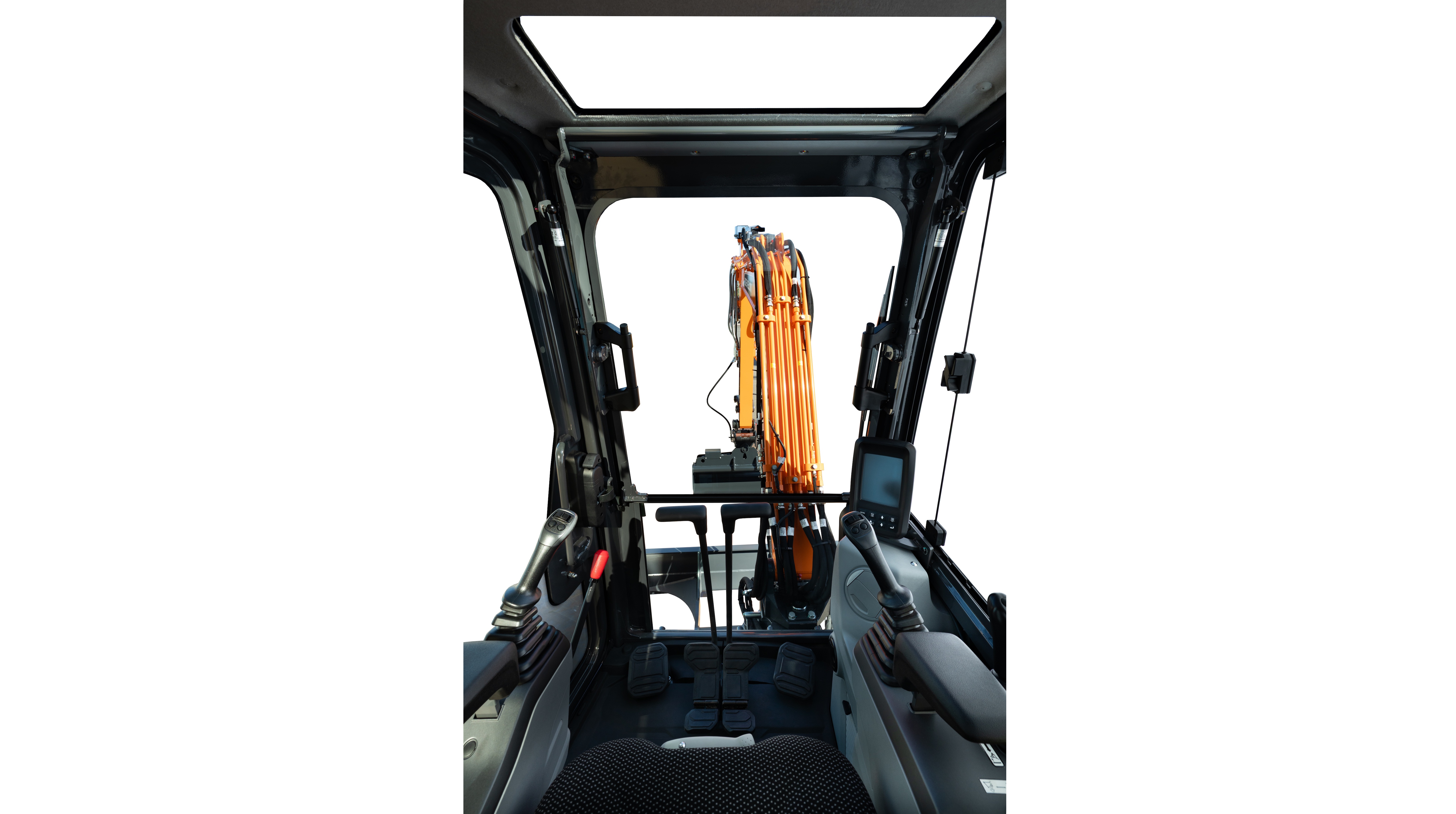 Develon DX35Z-7 Mini Excavator cabin