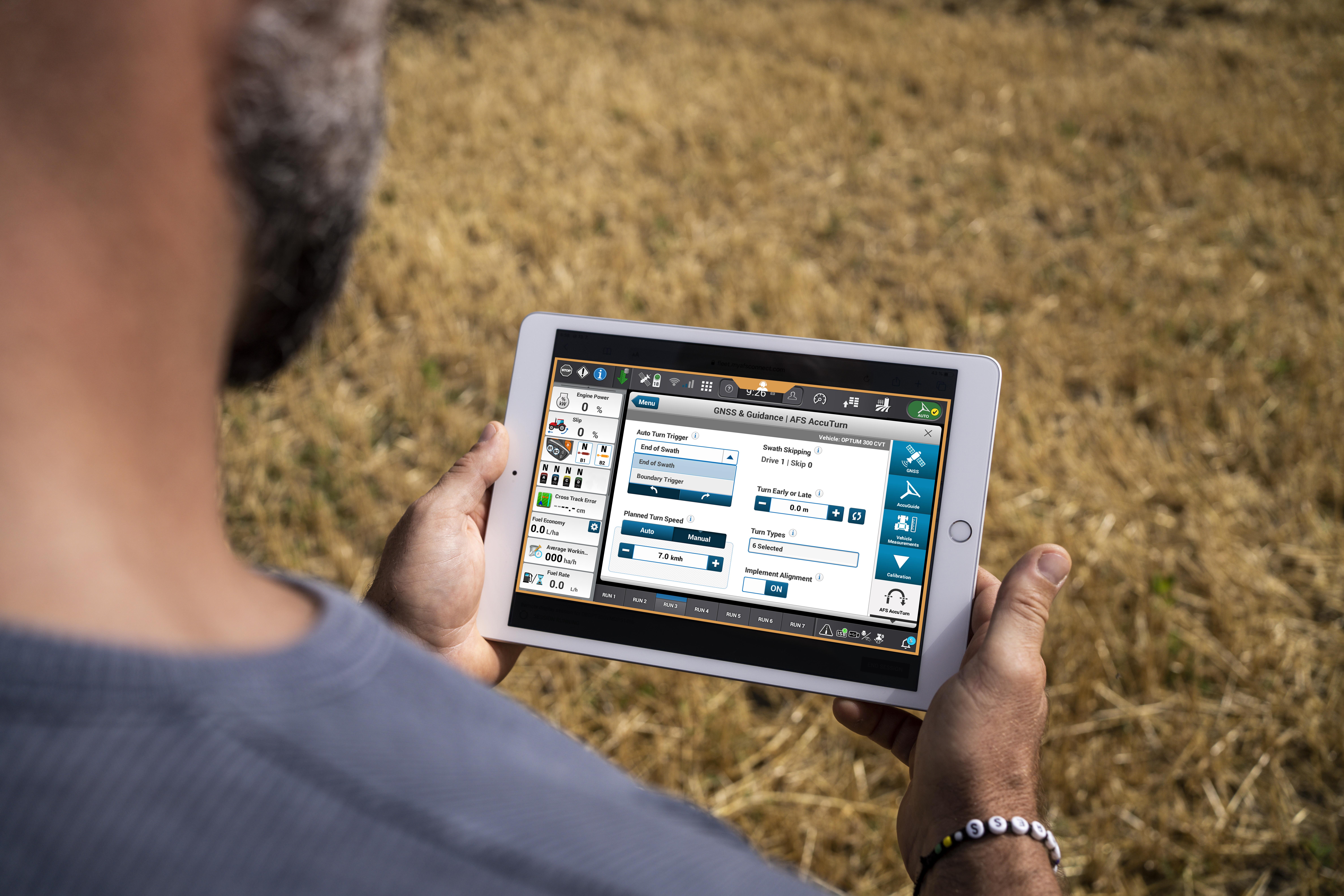 CASE IH AccuTurn Pro Remote Display