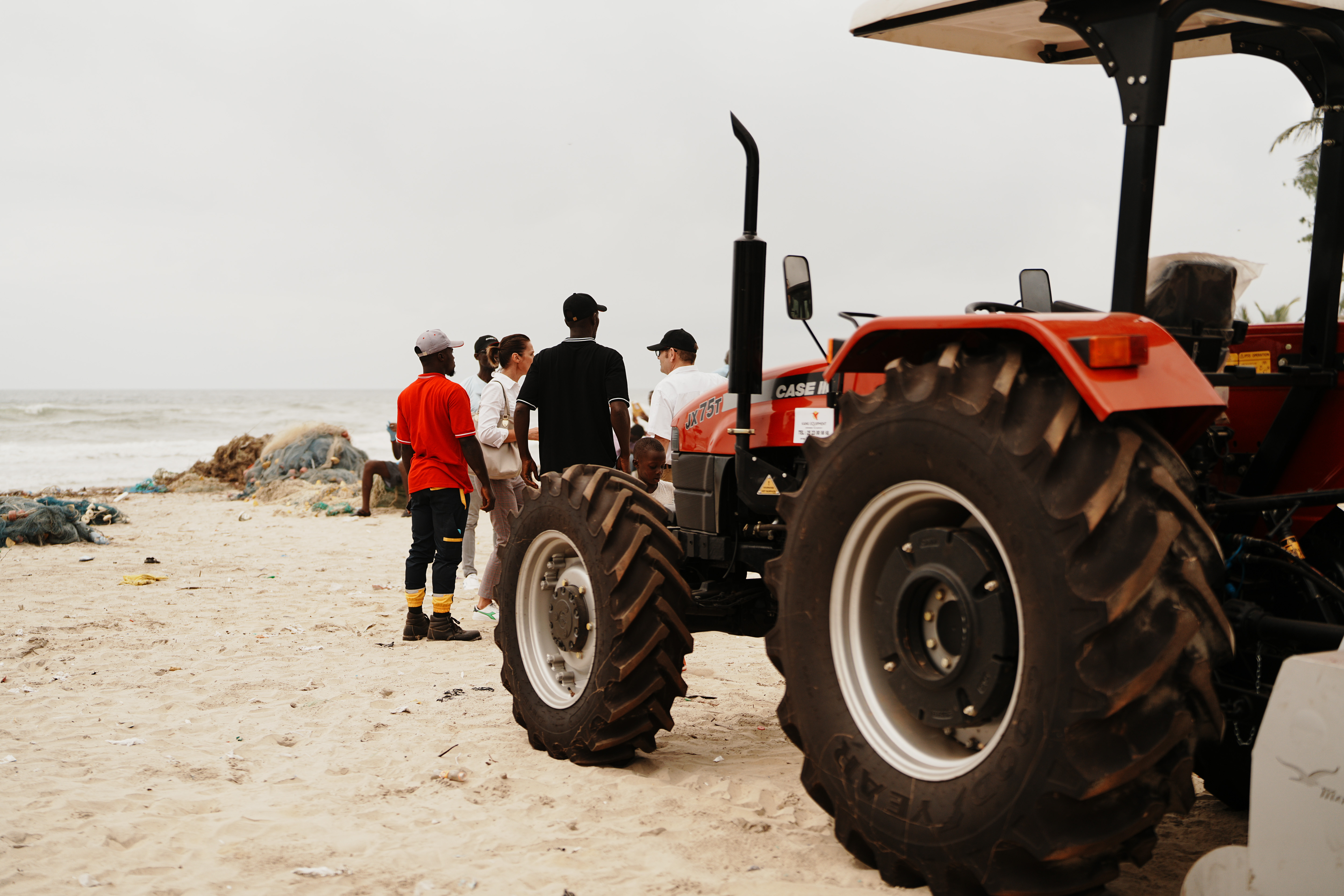 Case IH brings beach care project to Africa