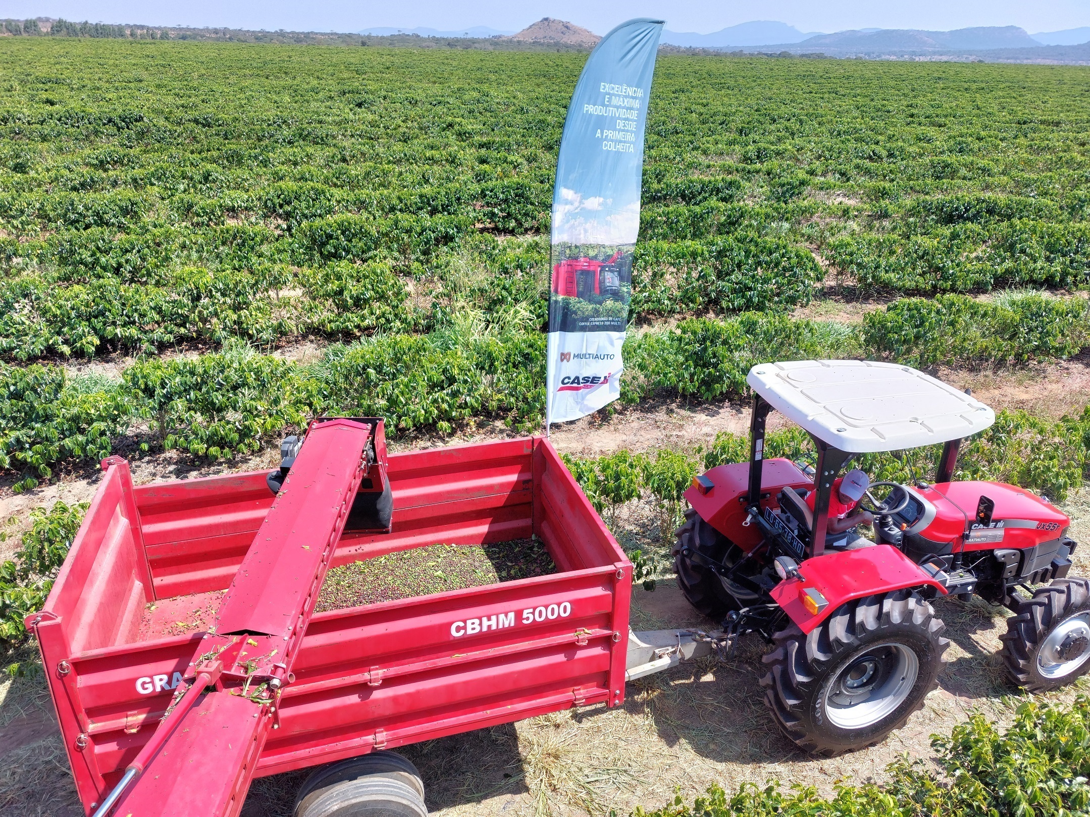 CASE IH Coffee Harvester as Game-Changer for Angolan Growers