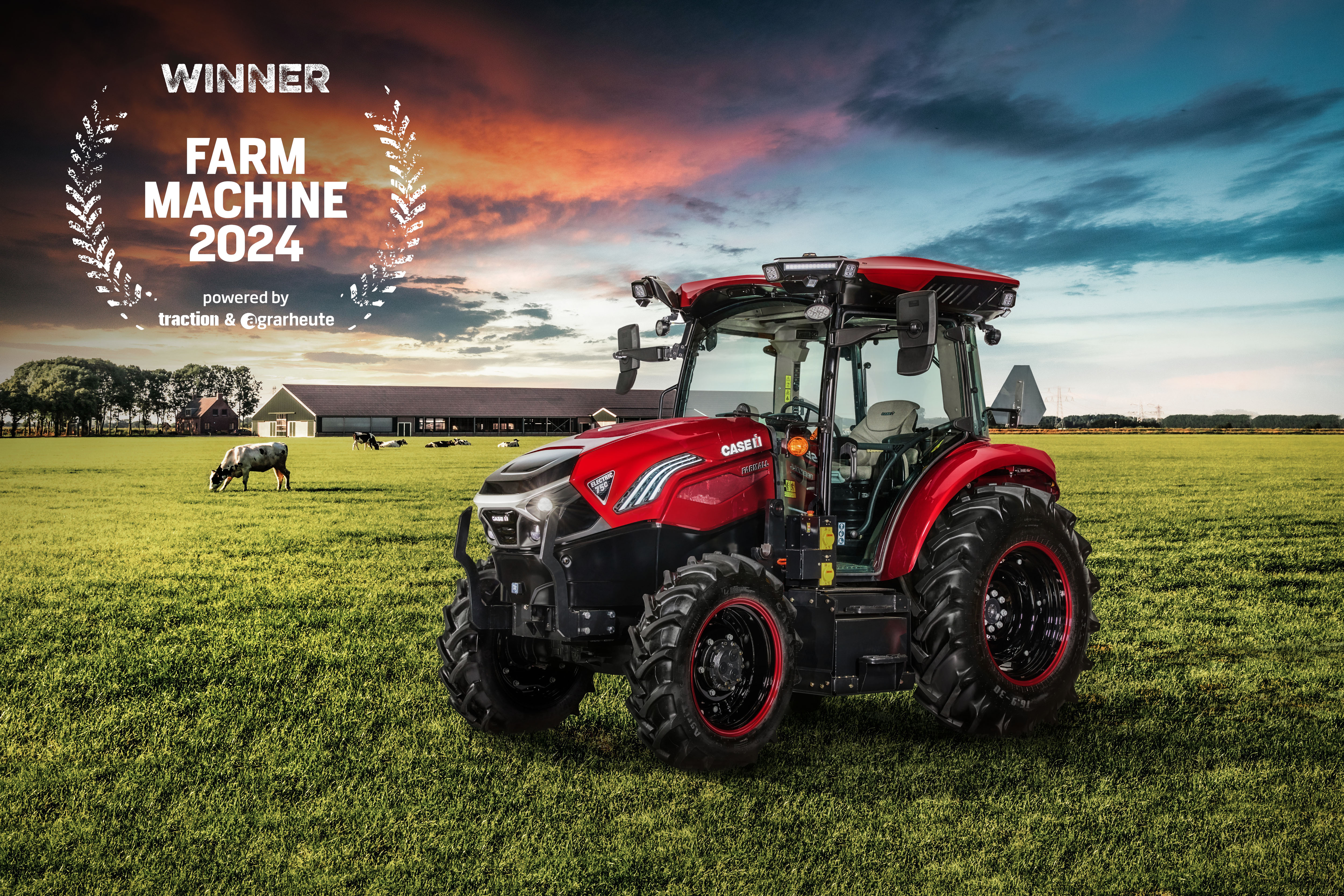 CASE IH Farmall 75C Electric wins Farm Machine Award 2024