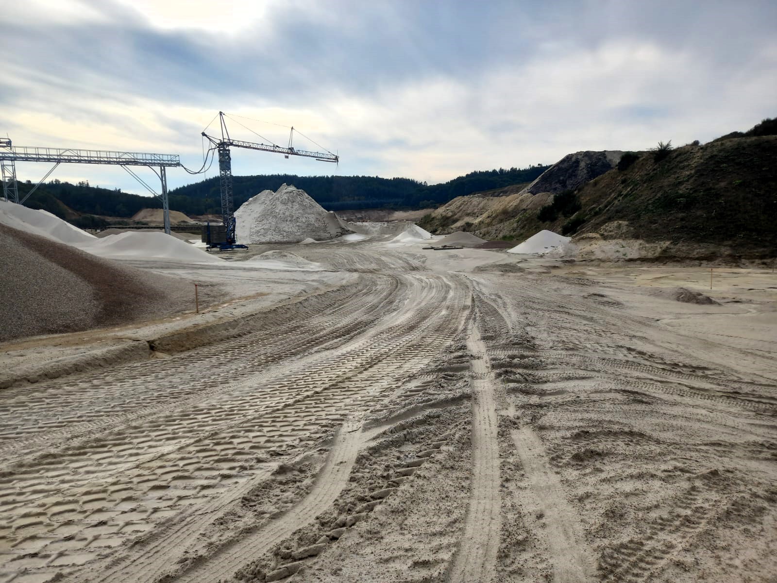Dansand main site in Addit - Location of the future CDE plant engineered for Dansand