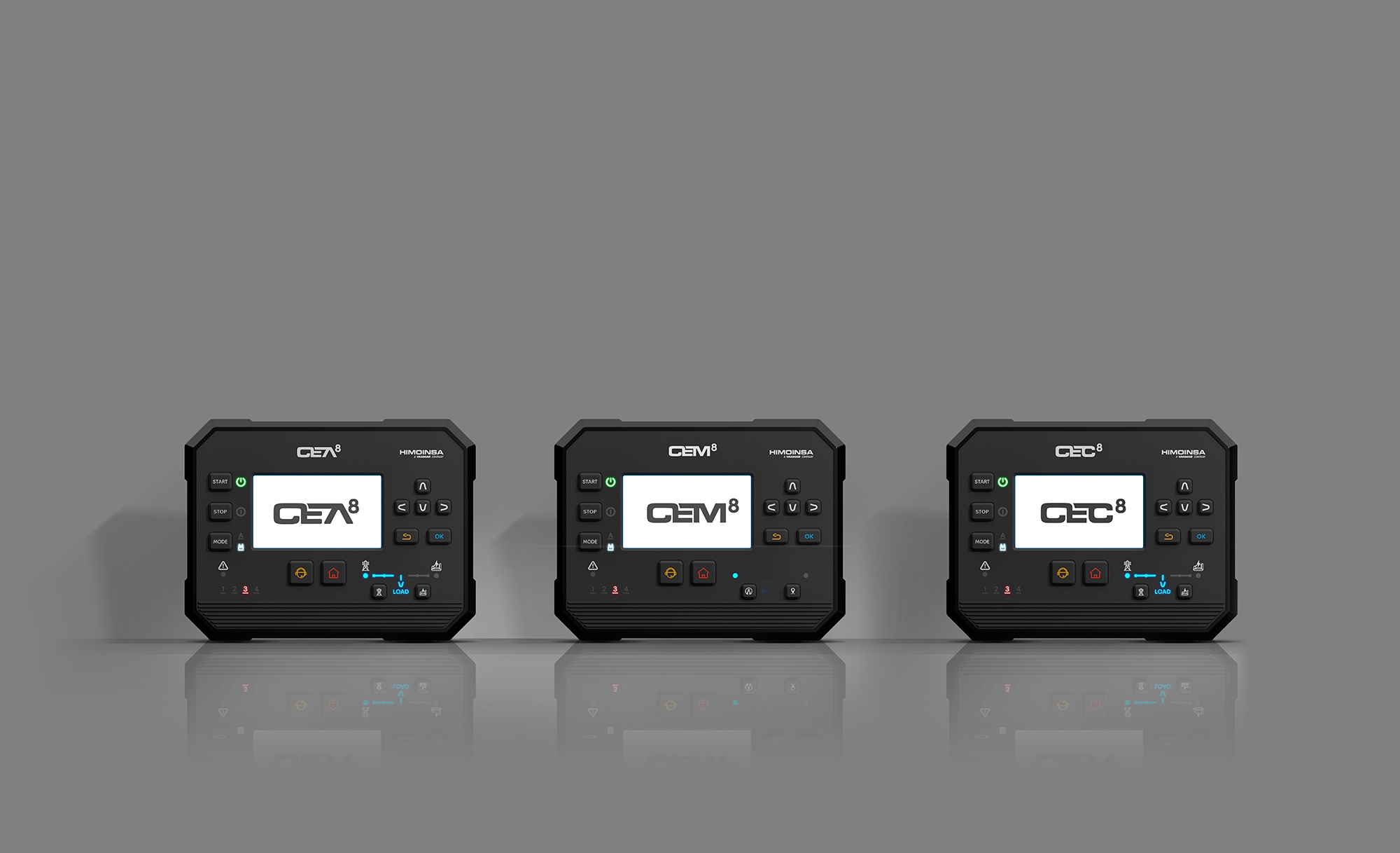 HIMOINSA drives the digital transformation with its new CE8 family of controllers, creating an smart ecosystem of connectivity for generator sets