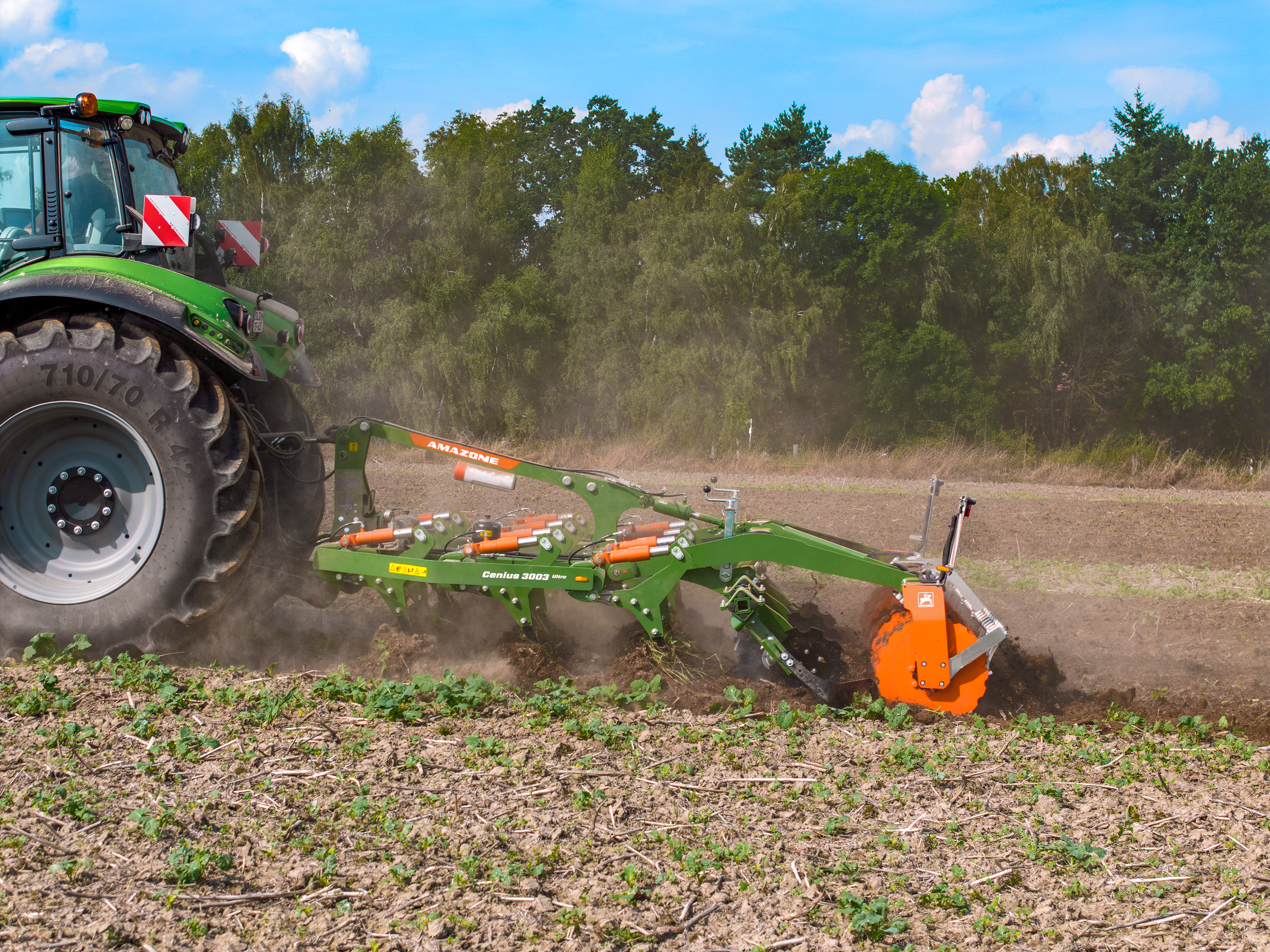 The high release force of up to 800 kg ensures a consistent working depth.