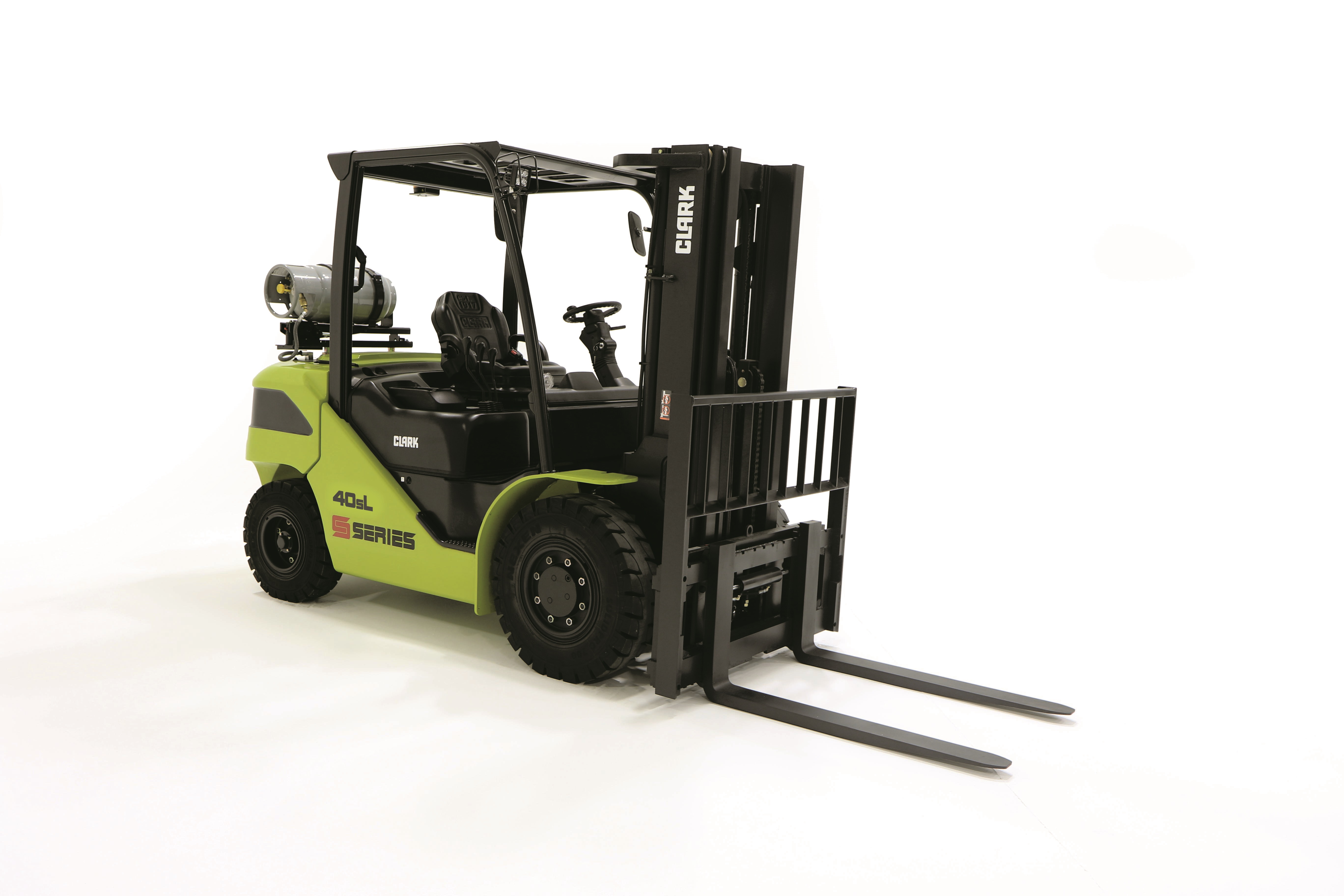 The Clark LPG forklift S40L