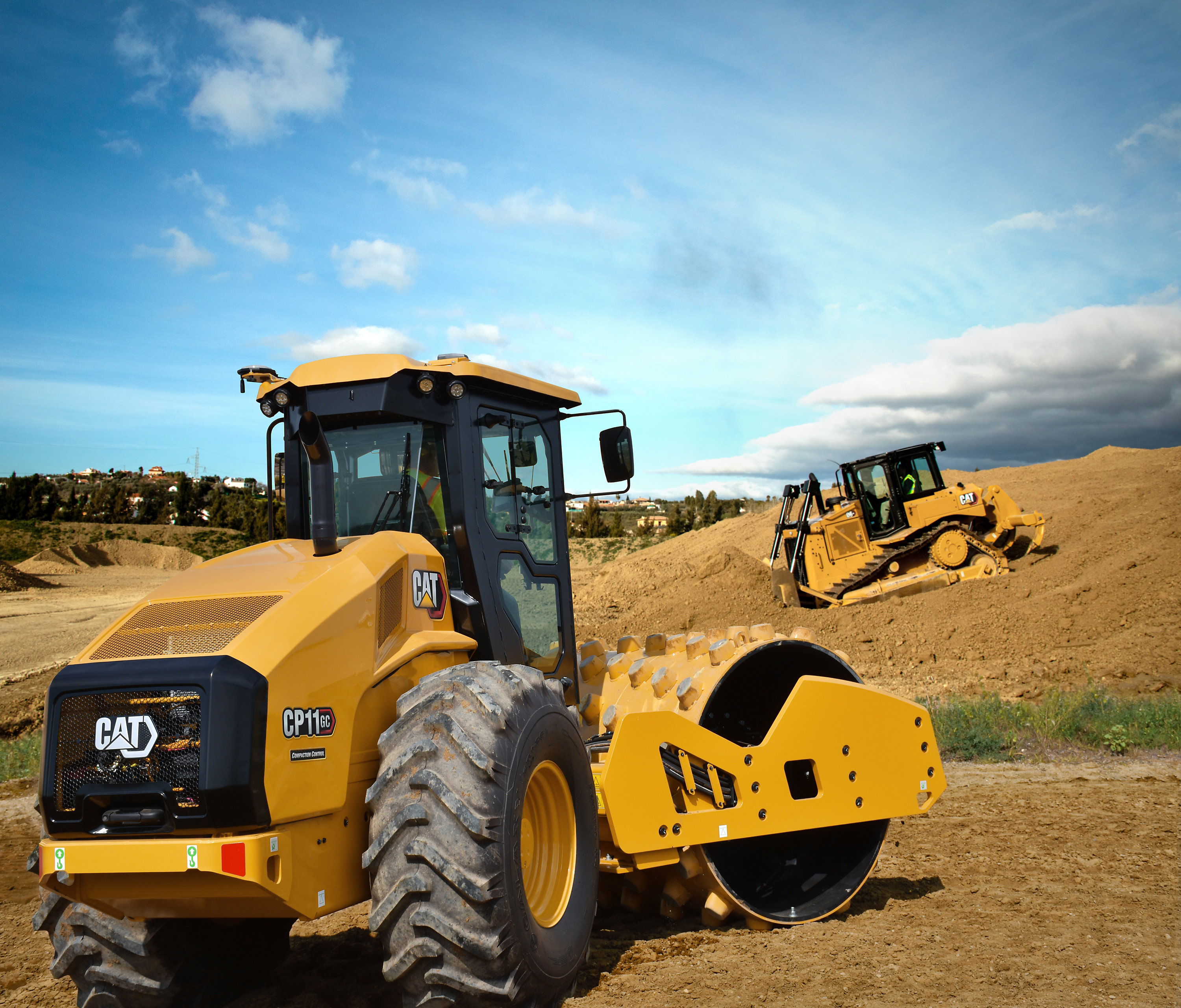 Cat CP11 GC Vibratory Soil Compactor