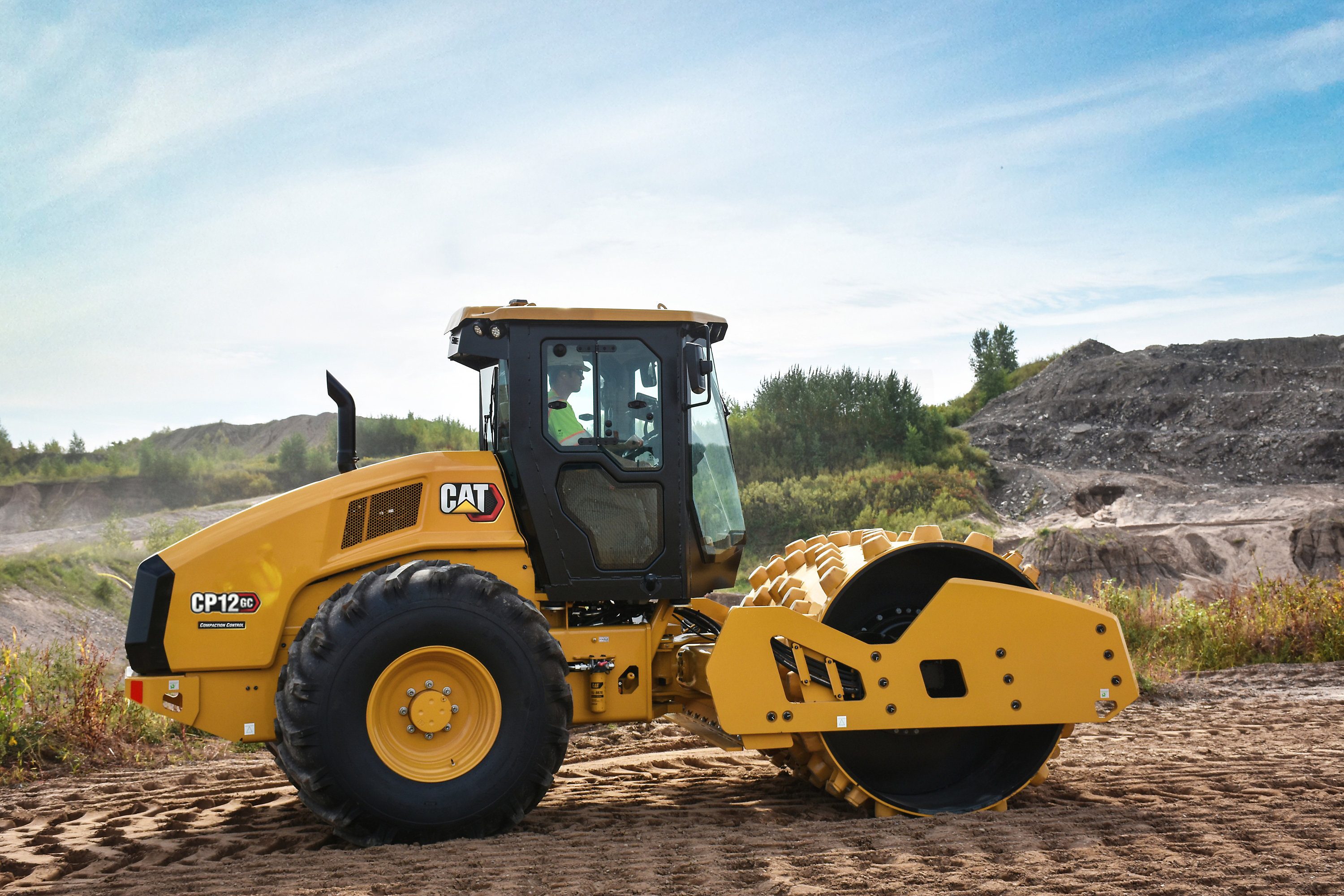 Cat CP12 GC Vibratory Soil Compactor