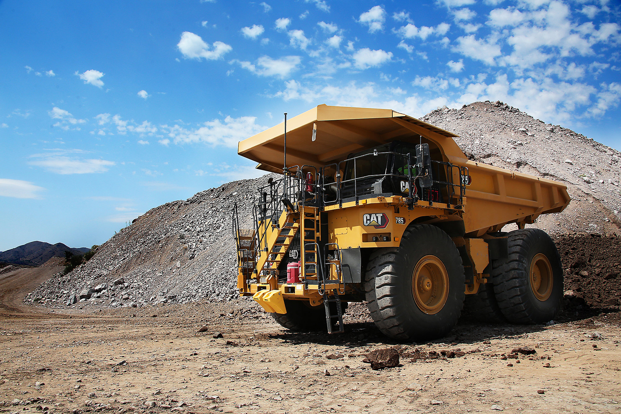 Next Generation cab for Cat Mining Trucks <br> Image source: Caterpillar UK Ltd.