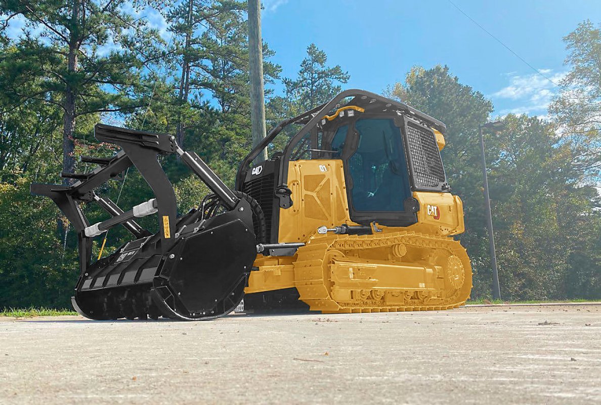Cat D1 Mulcher Small Dozer