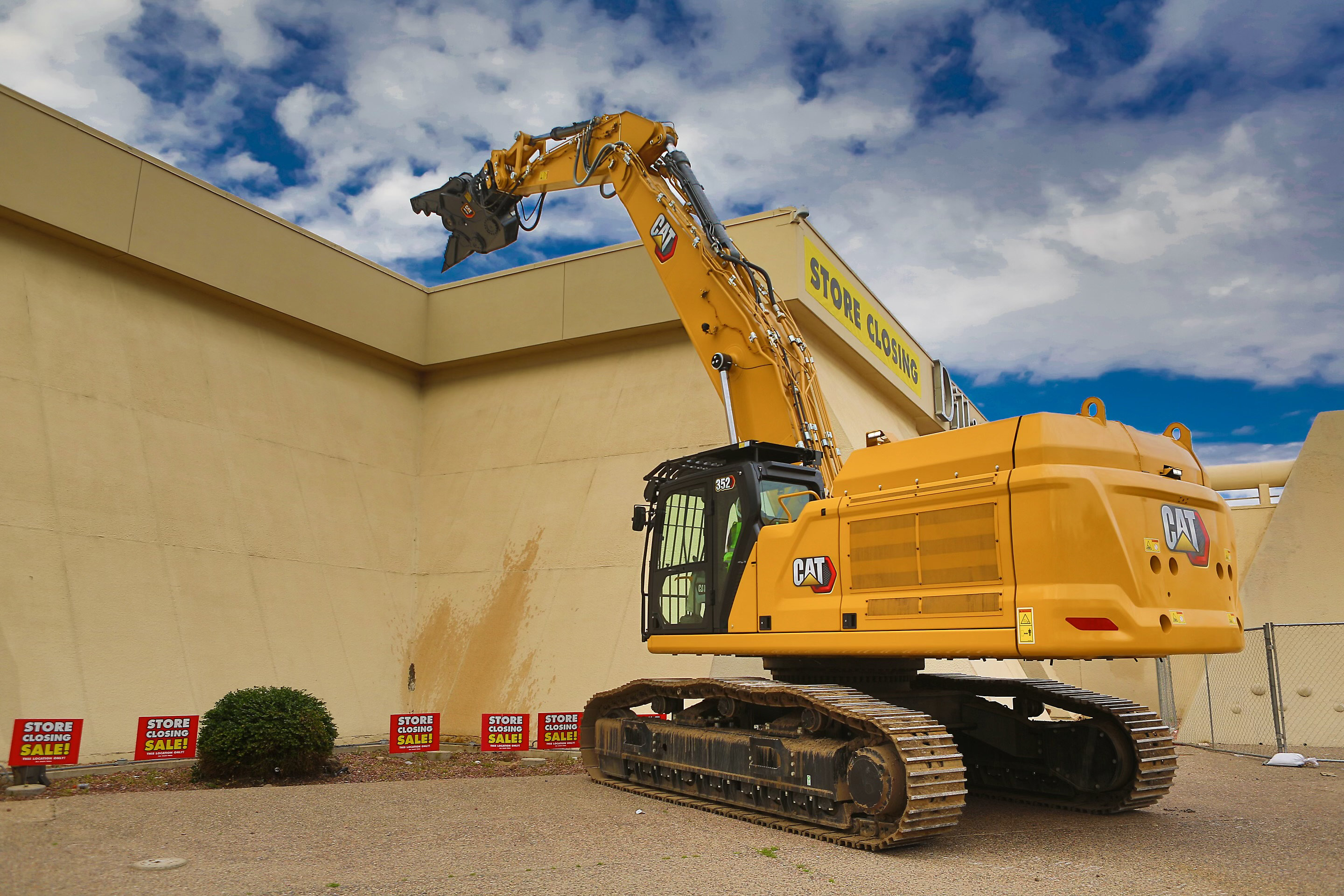 Cat 352 Straight Boom Excavator