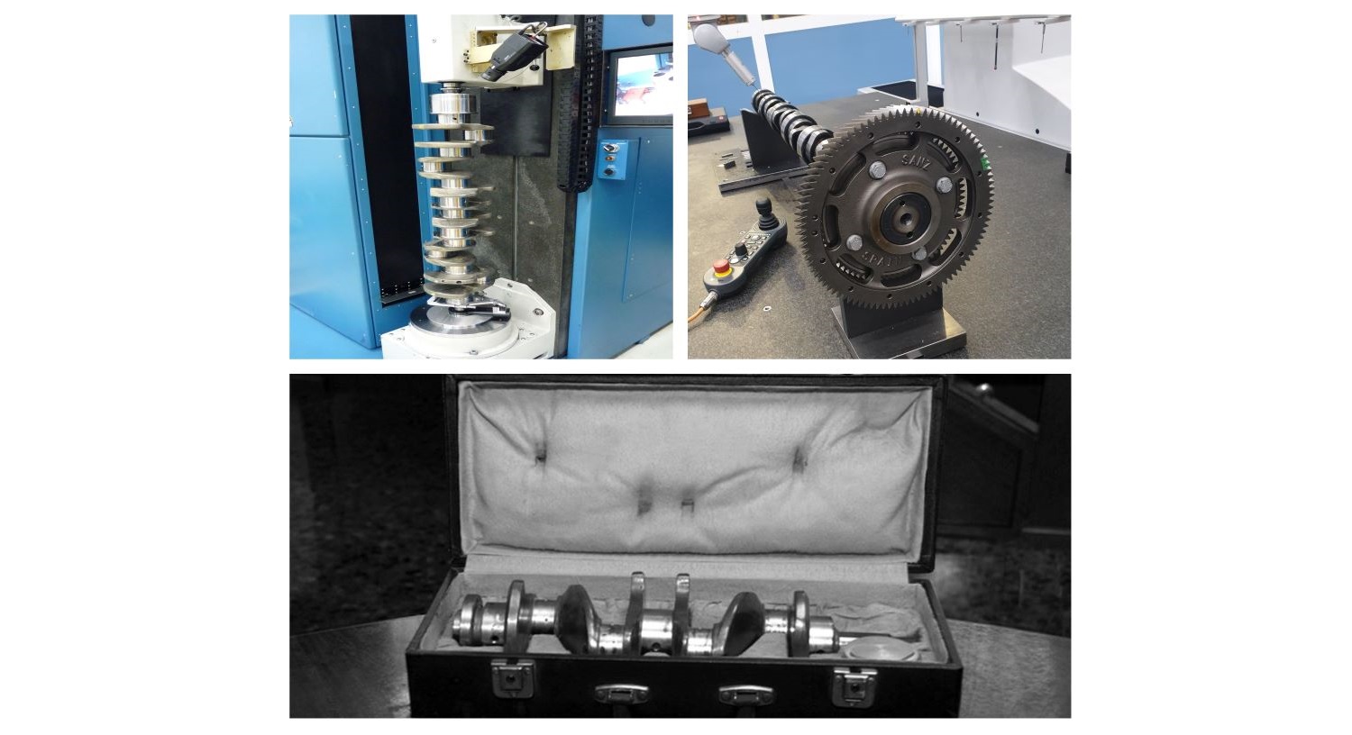 Third generation of this company, leader in the crankshafts and camshafts manufacture and mechanical process