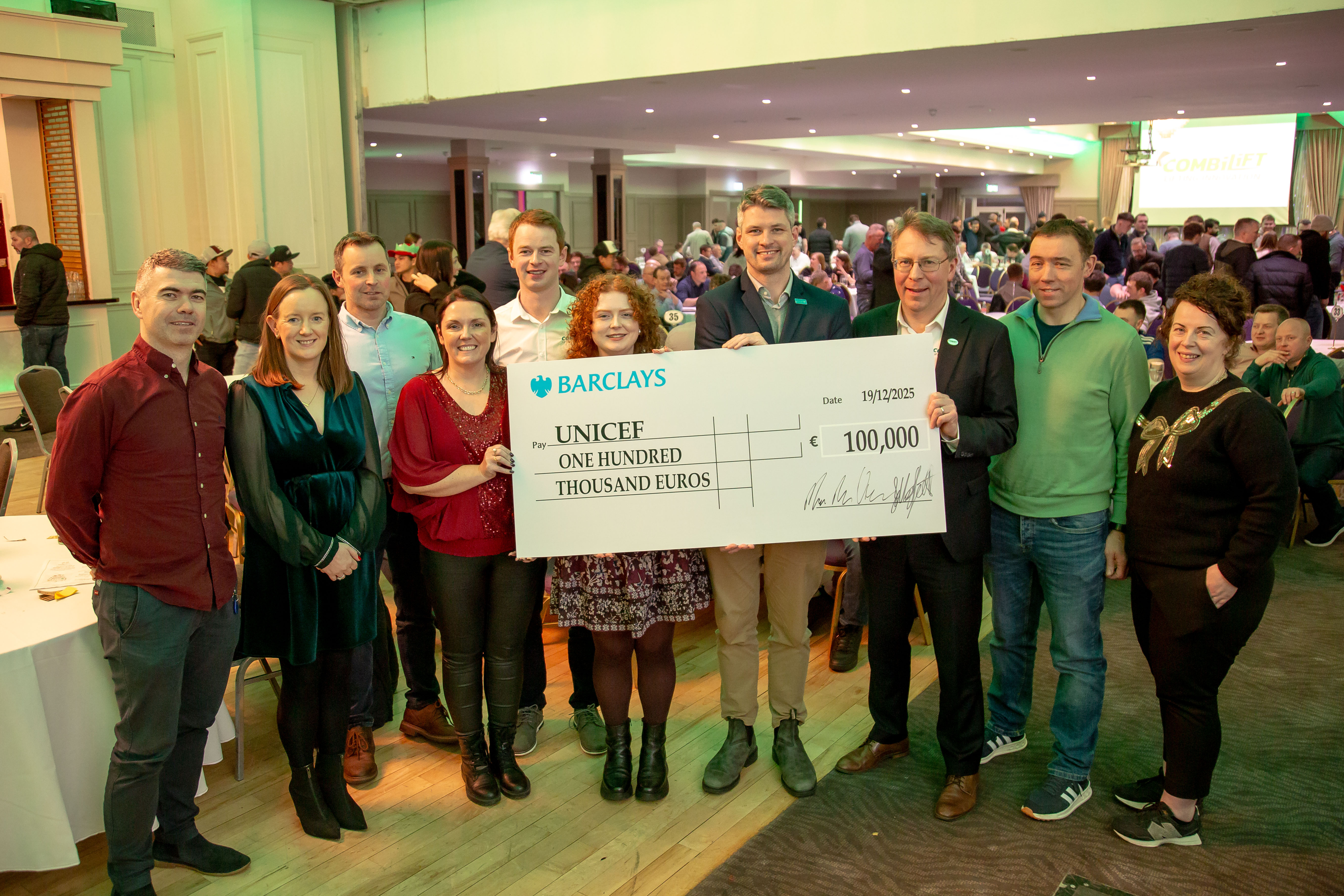 Combilift and UNICEF Ireland