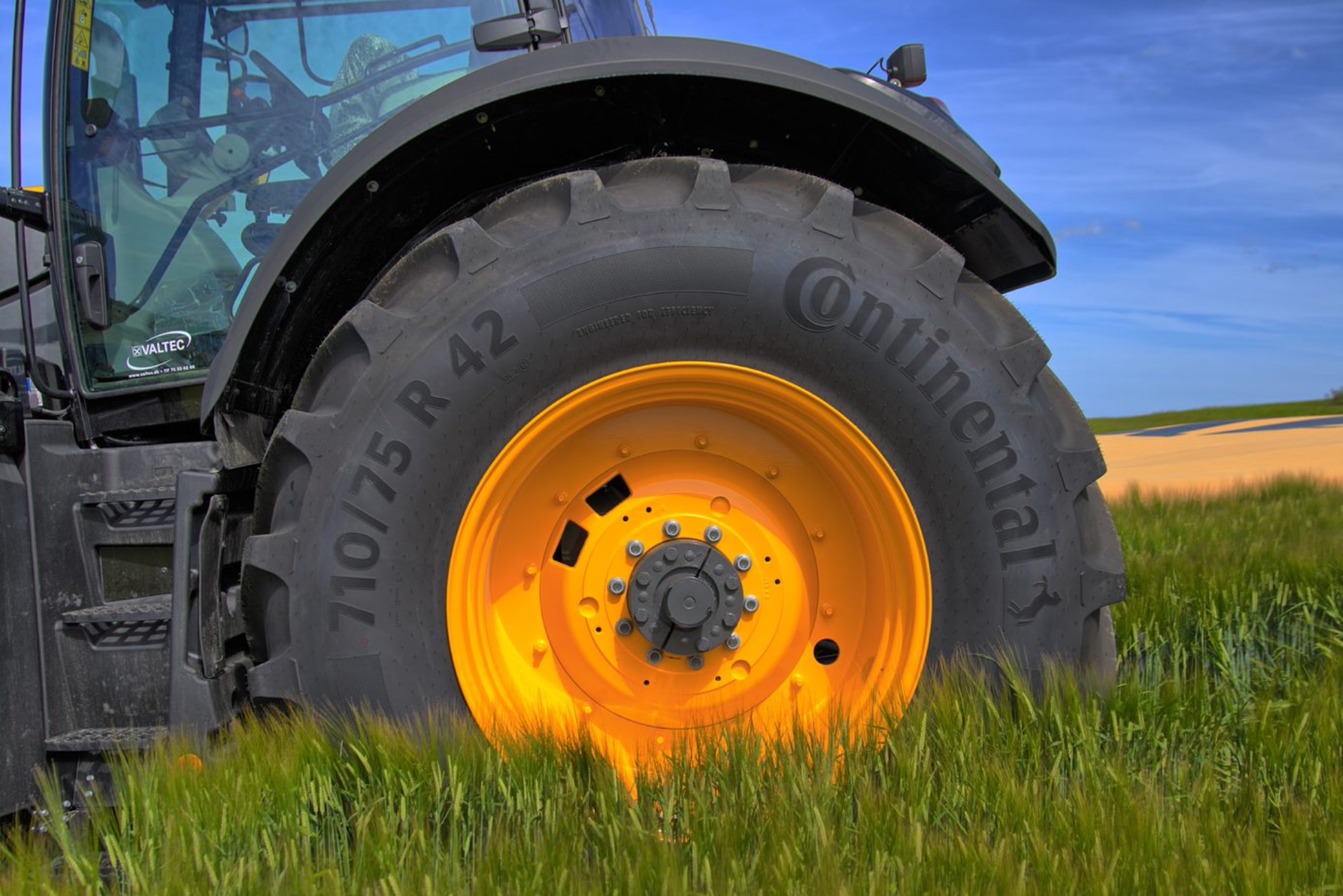 Continental-branded tractor