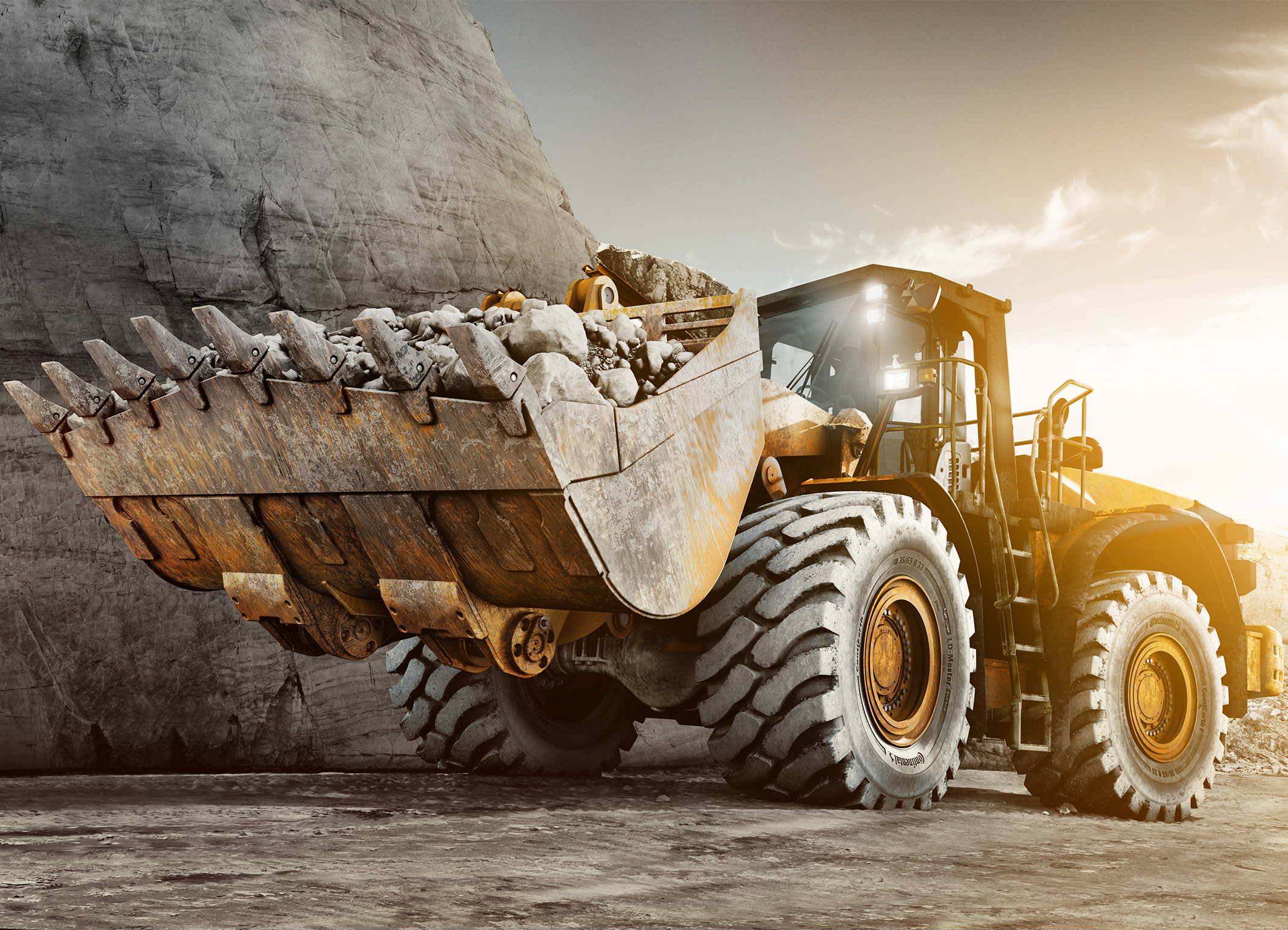 The LD-Master L5 Traction is specifically designed for loaders operating on abrasive surfaces.