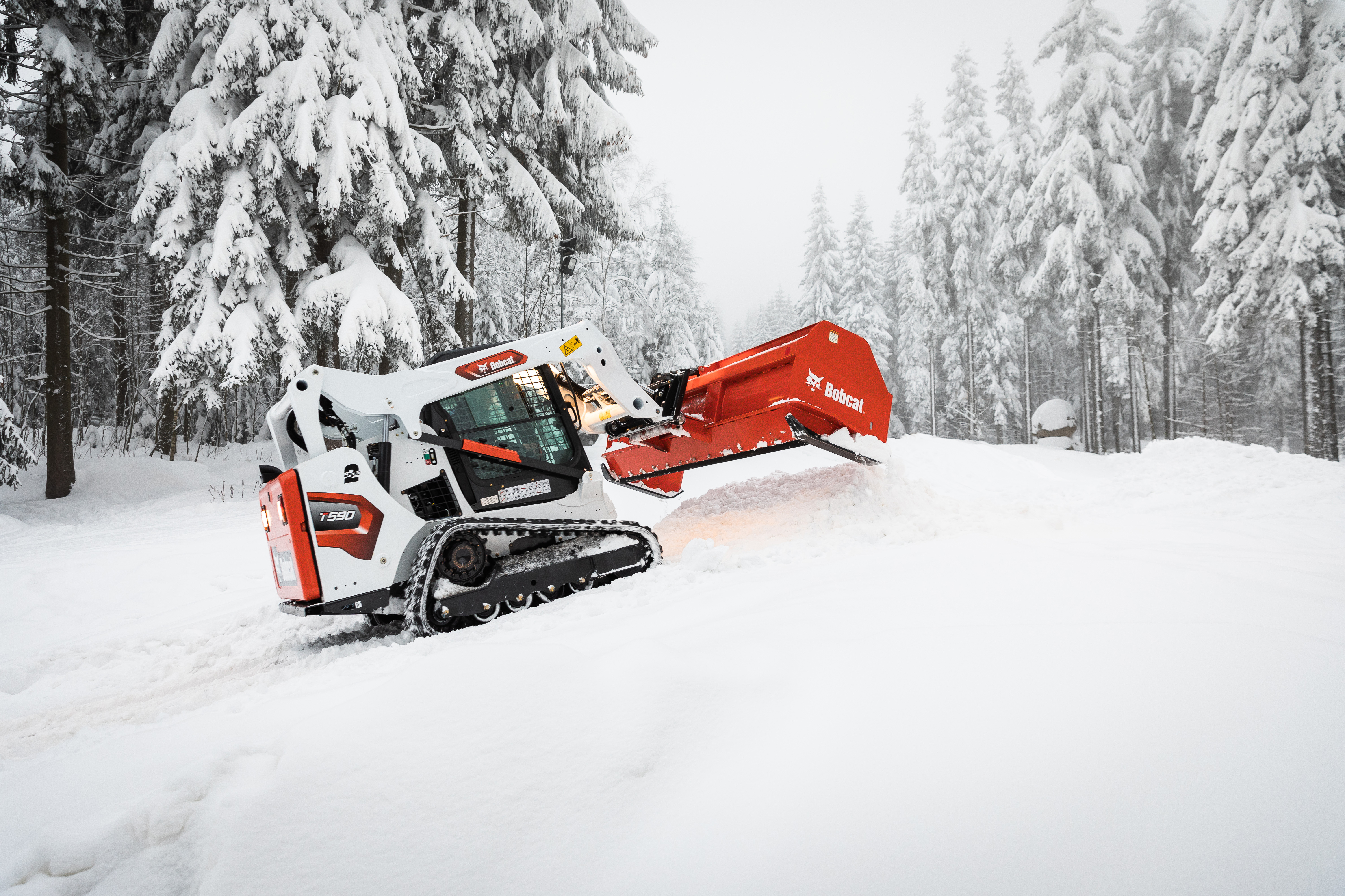 Bobcat Snow Solutions Range is Truly Versatile <br> Image source: Doosan Bobcat EMEA