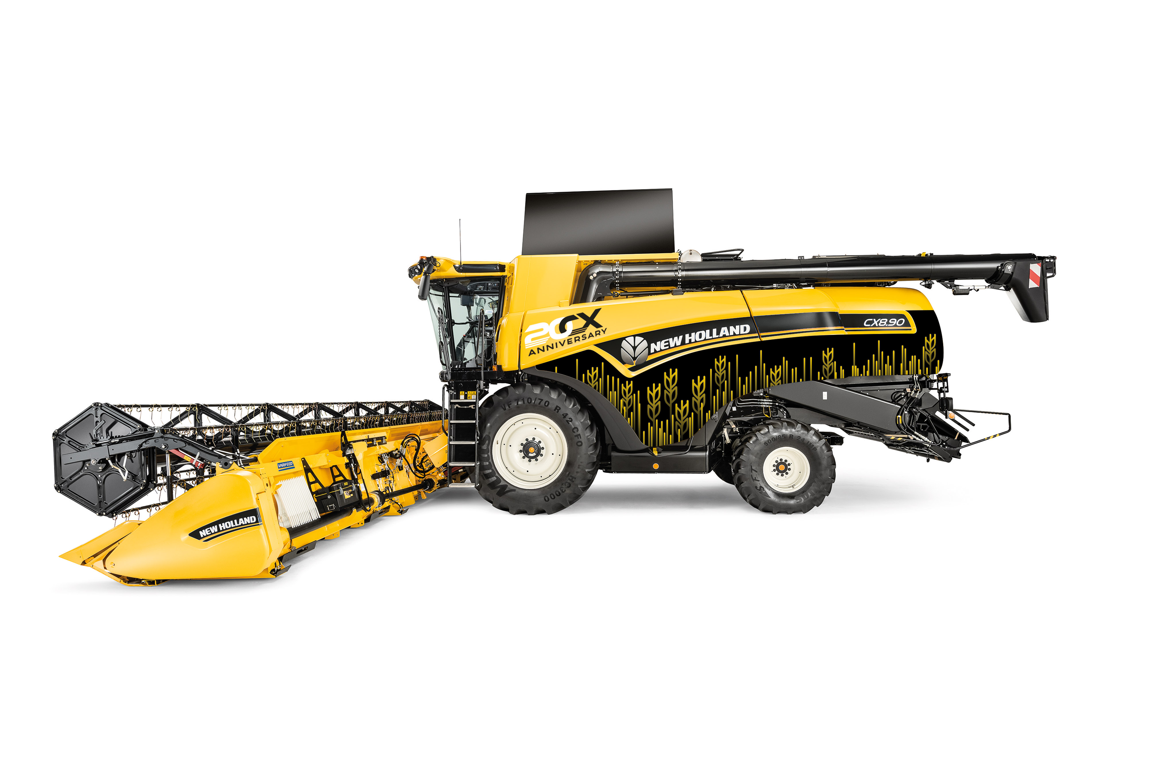 New Holland celebrates 20th Anniversary of CX Flagship combine