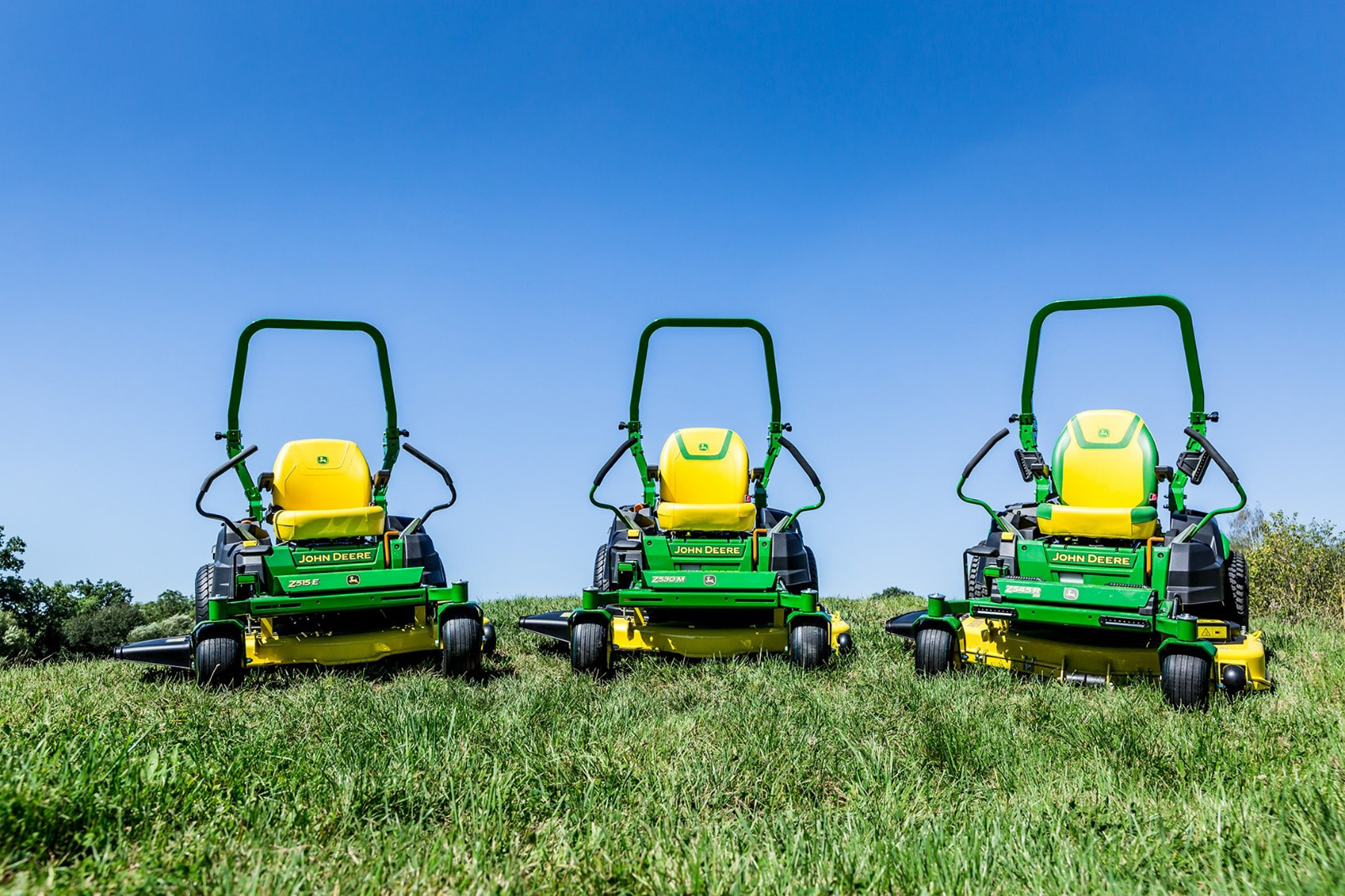New John Deere ZTrak 500 Series mowers