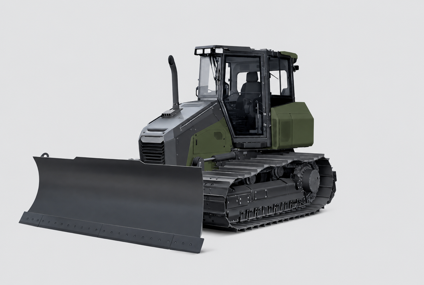 DD130 Dozer Military Paint Finish