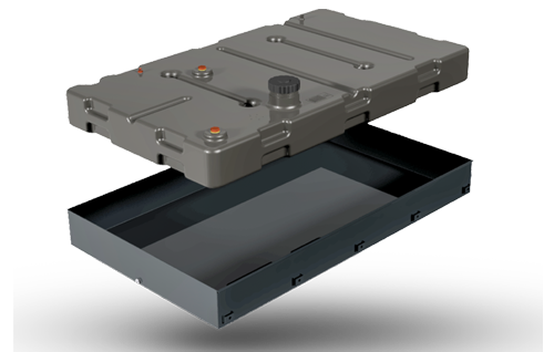 Liquid retention tray