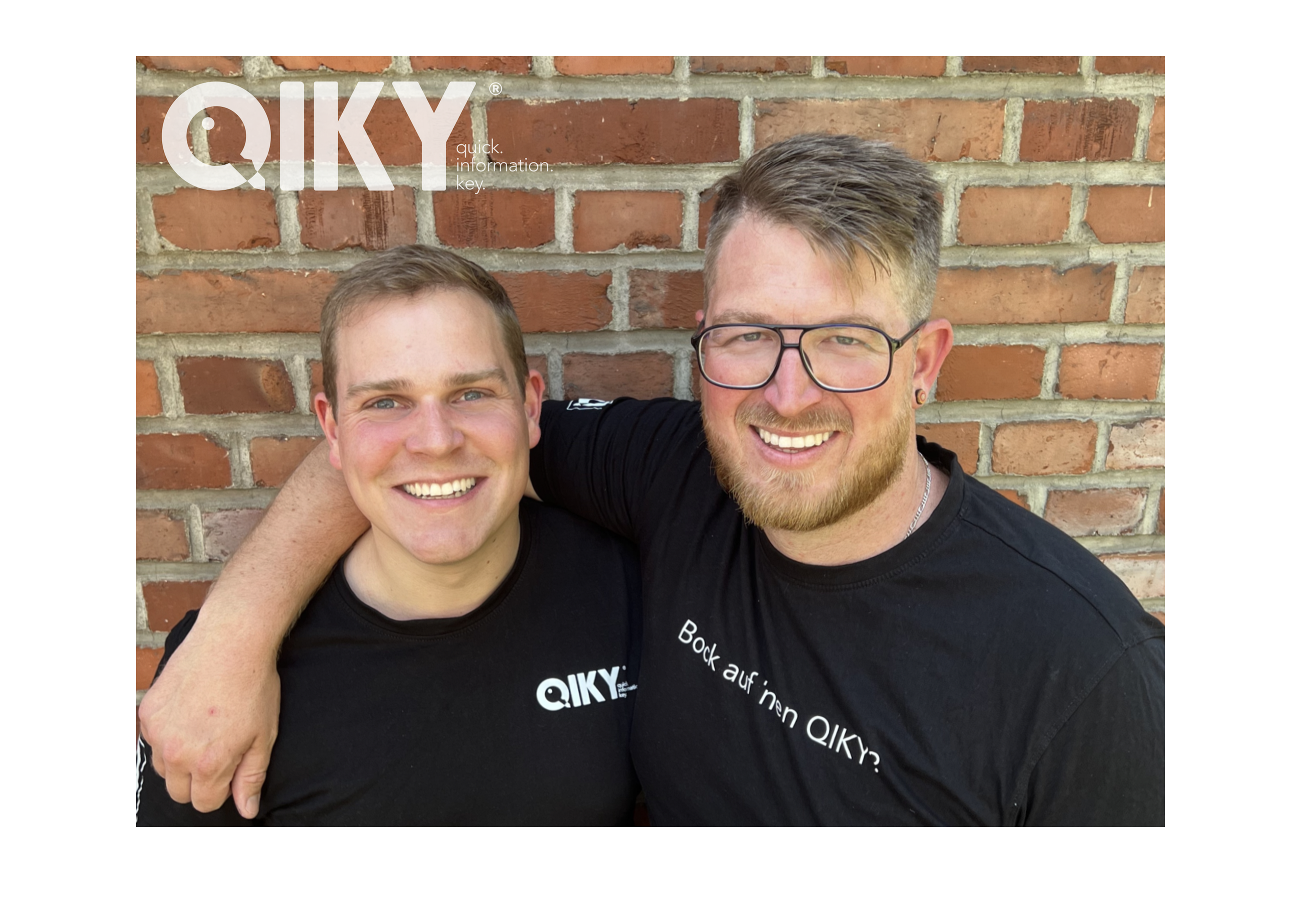 The founders from practice: Philipp Ellsäßer and Simon Gies, QIKY