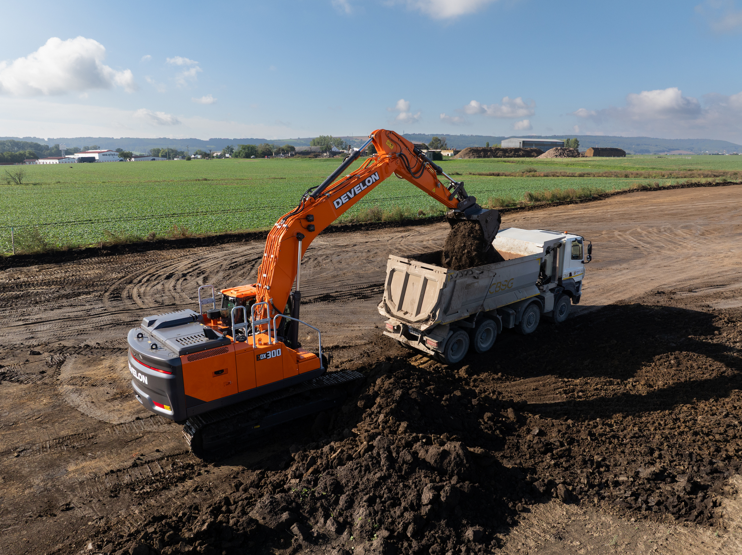 DEVELON DX300LC-9 crawler excavator