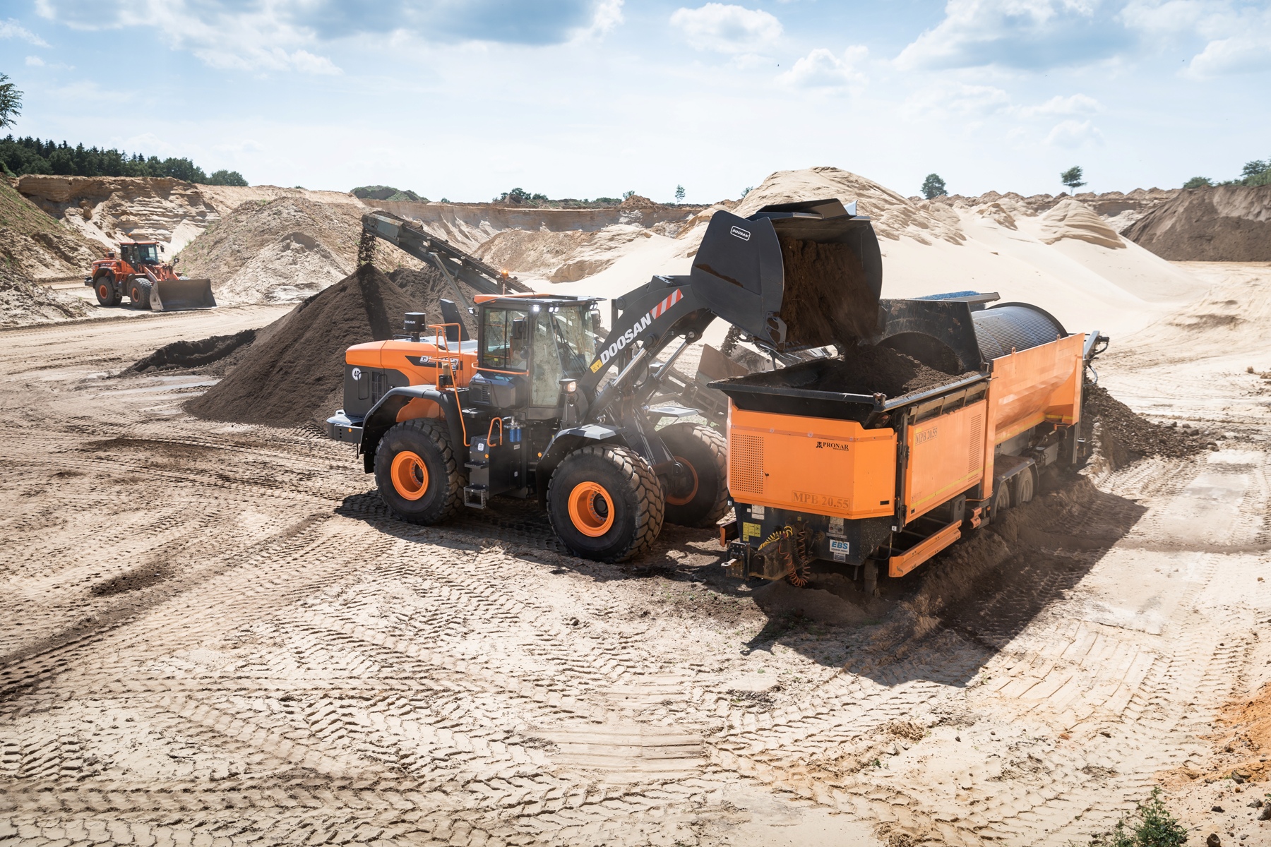 DL420-7 Wheel Loader <br> Image source: DOOSAN INFRACORE EUROPE s.r.o.