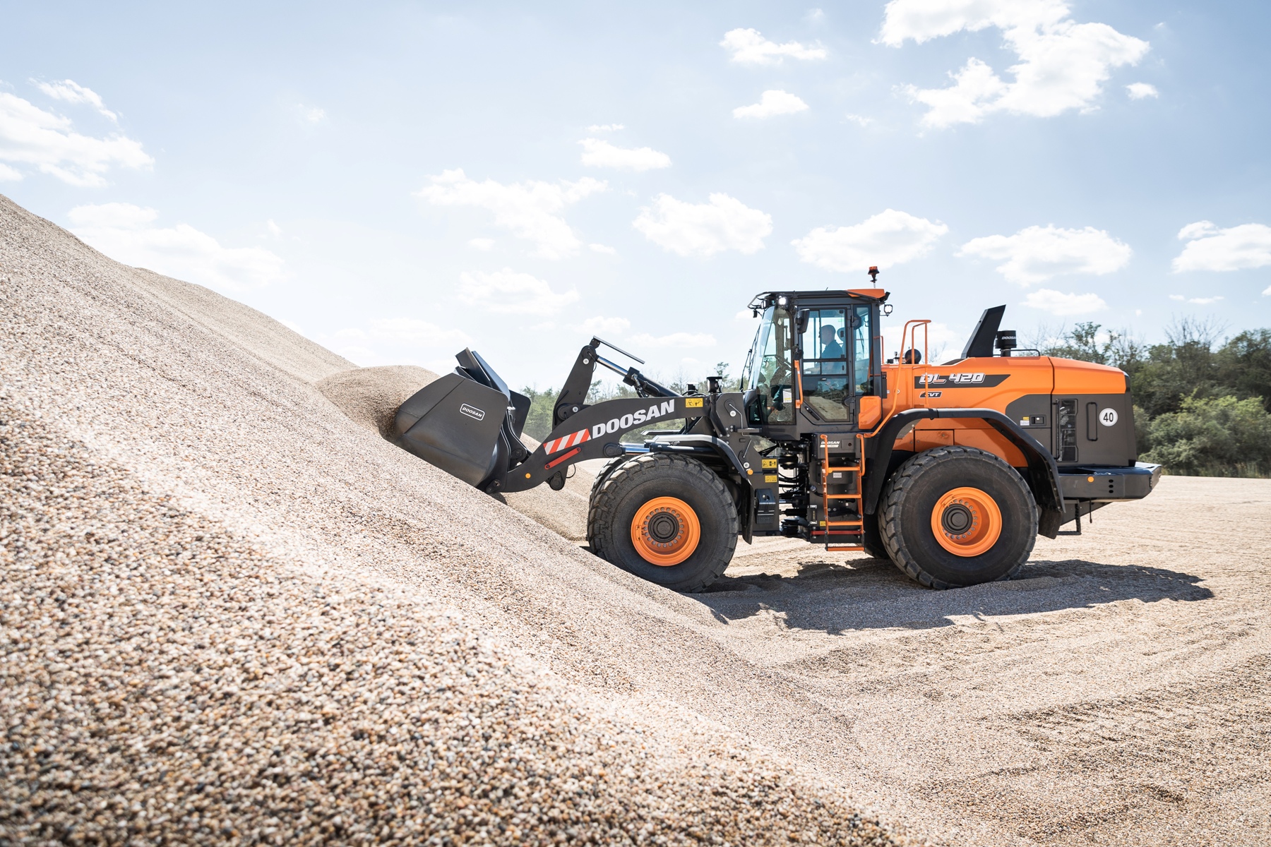 Doosan DL420CVT-7 Wheel Loader <br> Image source: DOOSAN INFRACORE EUROPE S.R.O.